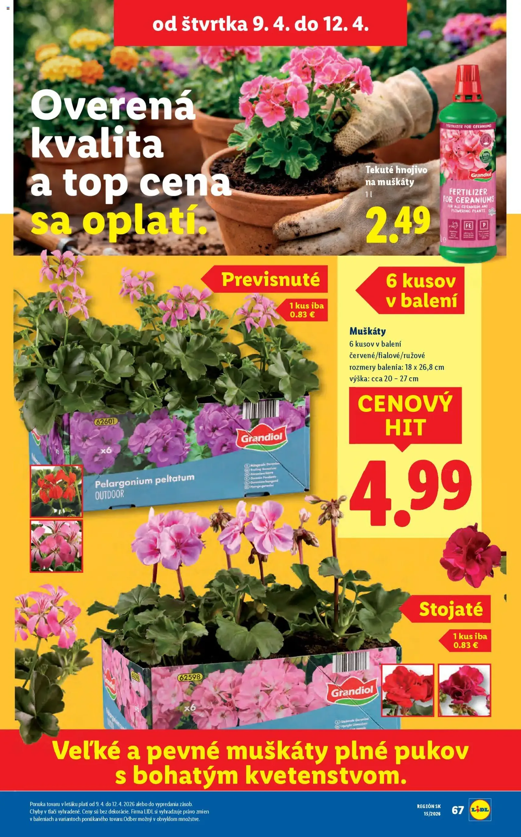 Lidl leták - platný leták od 06.04.2026 strana 69 z 87