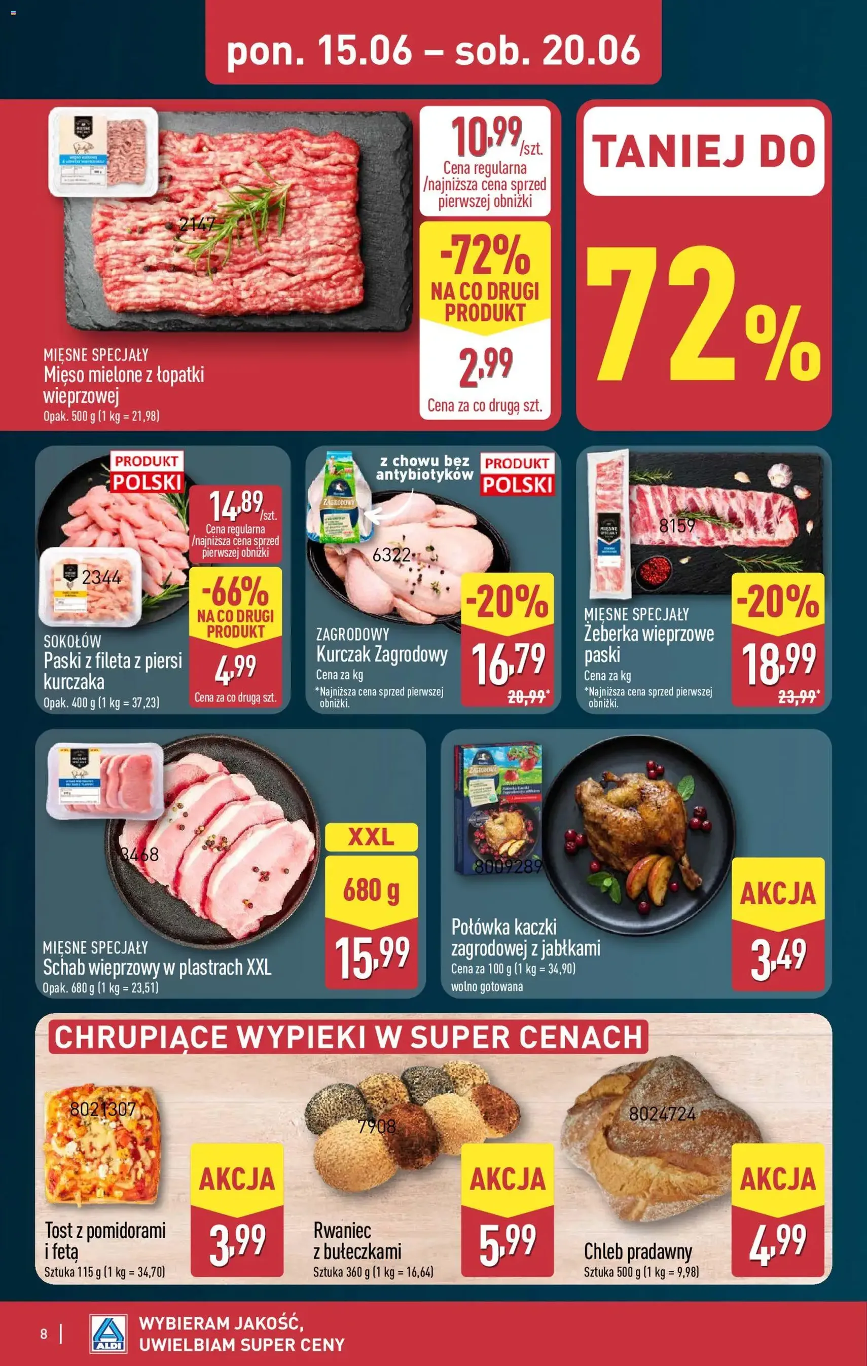 Aldi gazetka - ważny gazetka od 15.06.2026 strona 8 z 40