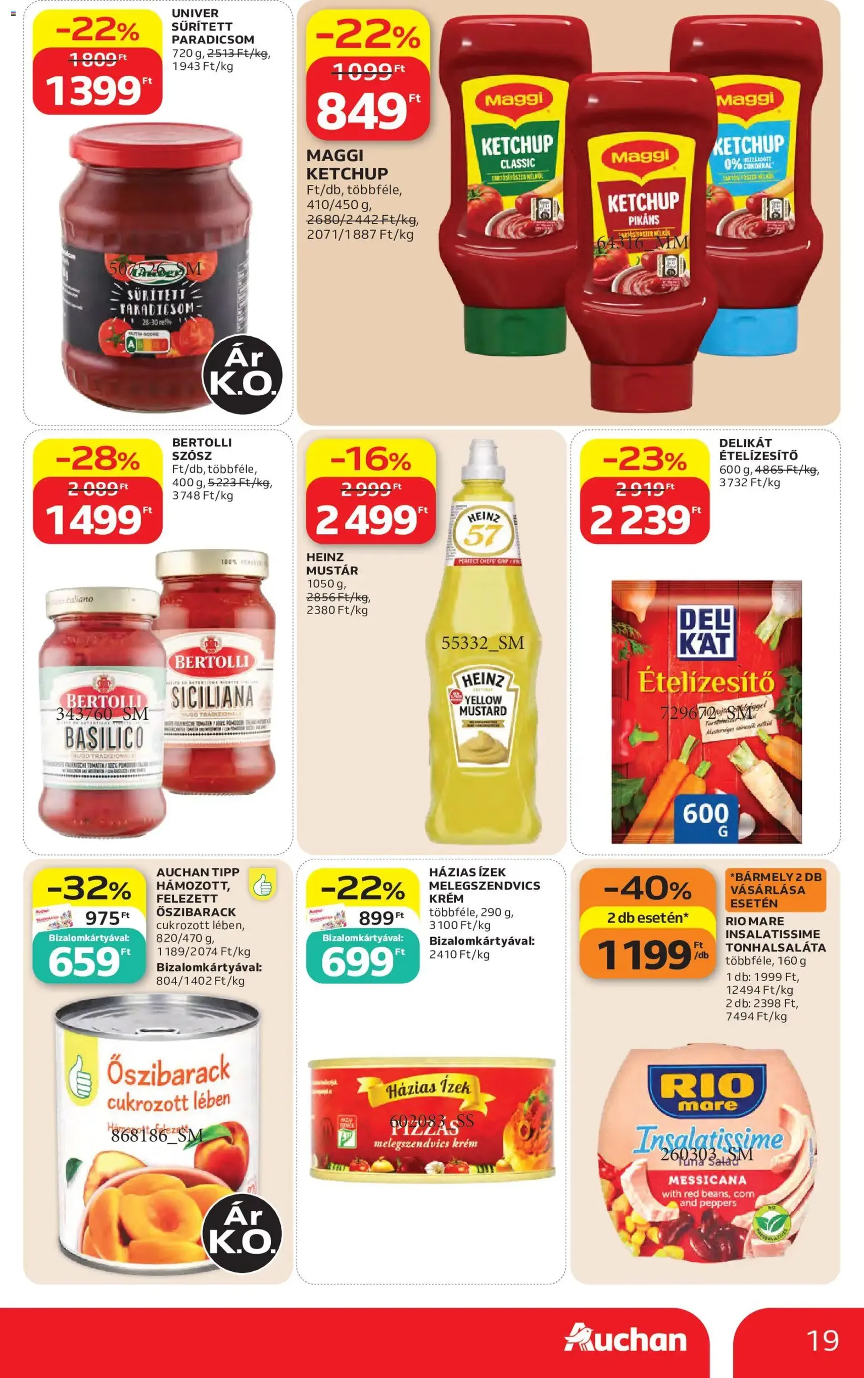 Auchan akciós újság - 2026.07.30. érvényes szórólap 19 oldal 45 oldalból
