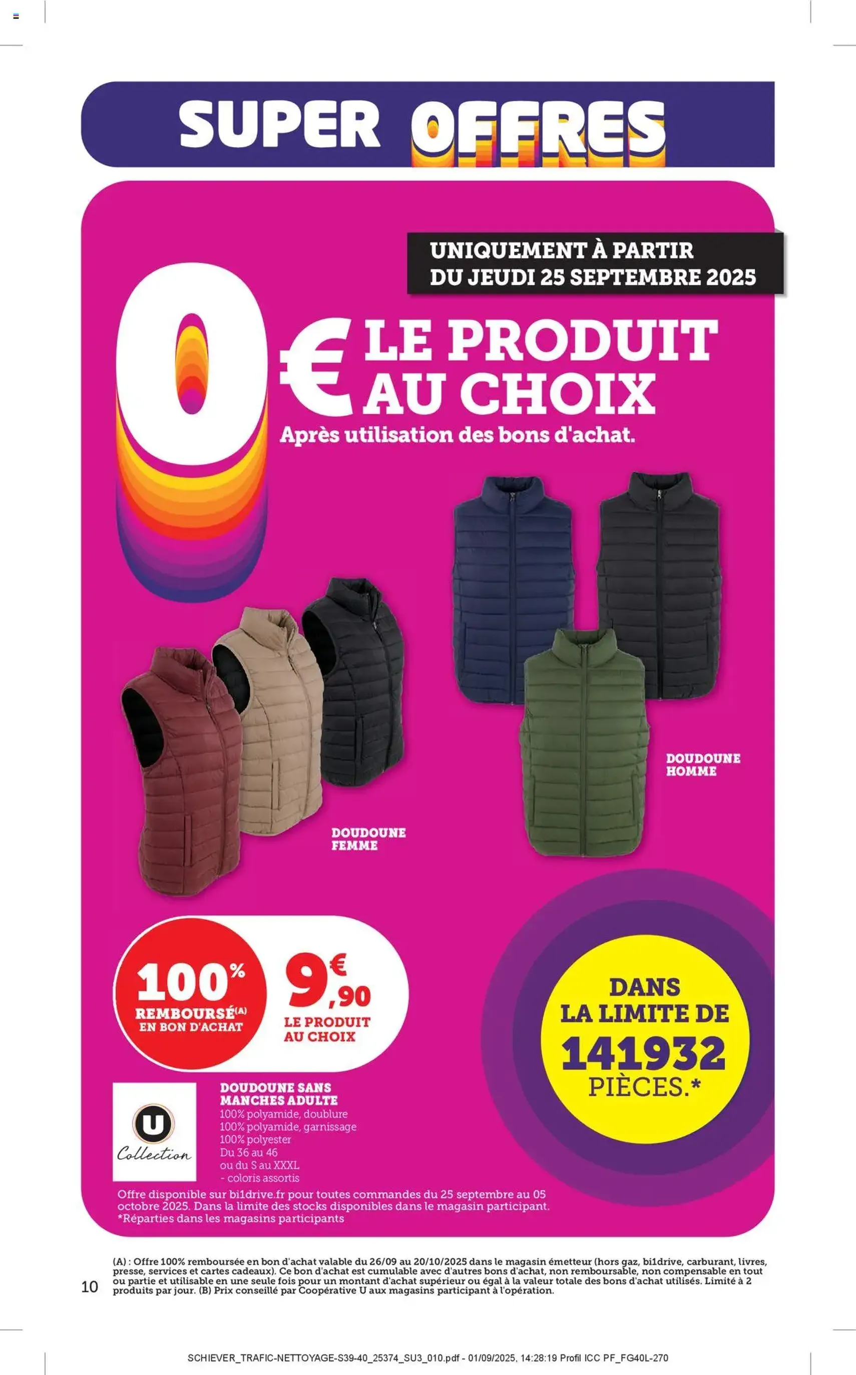Bi1 catalogue - brochure valable à partir du 22/09/2025, page 10 sur 40