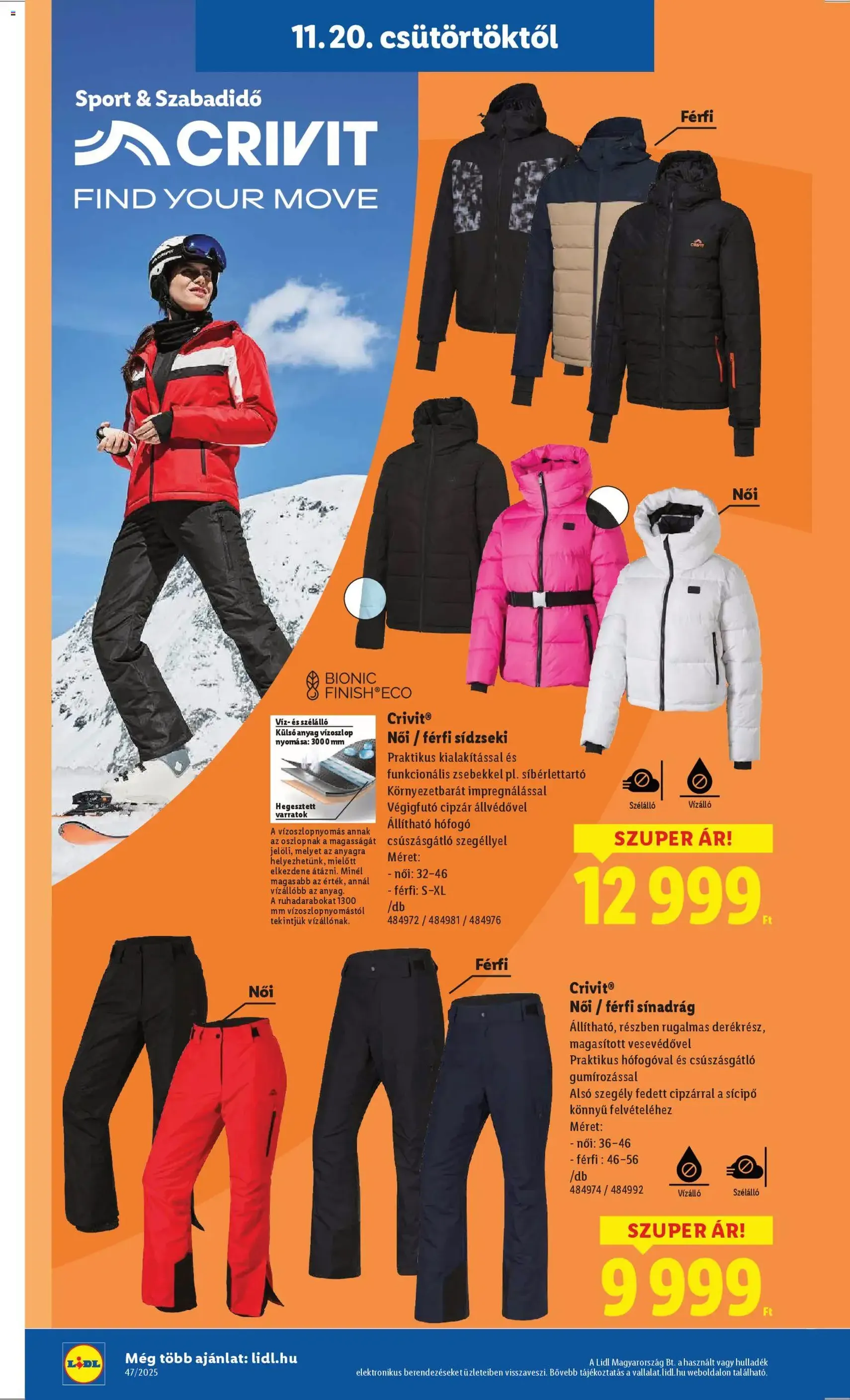 Lidl Black Friday - 2025.11.20. érvényes szórólap 32 oldal 66 oldalból