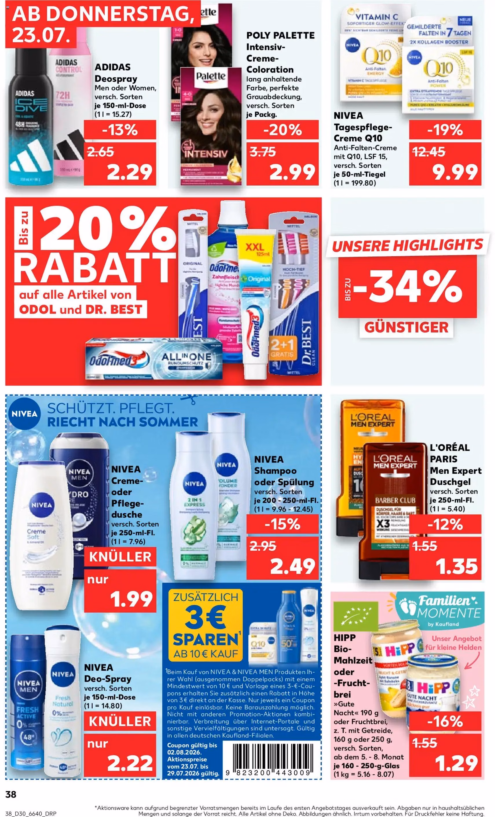Kaufland Prospekt - Gültiger Prospekt ab 23.07.2026, Seite 38 von insgesamt 56