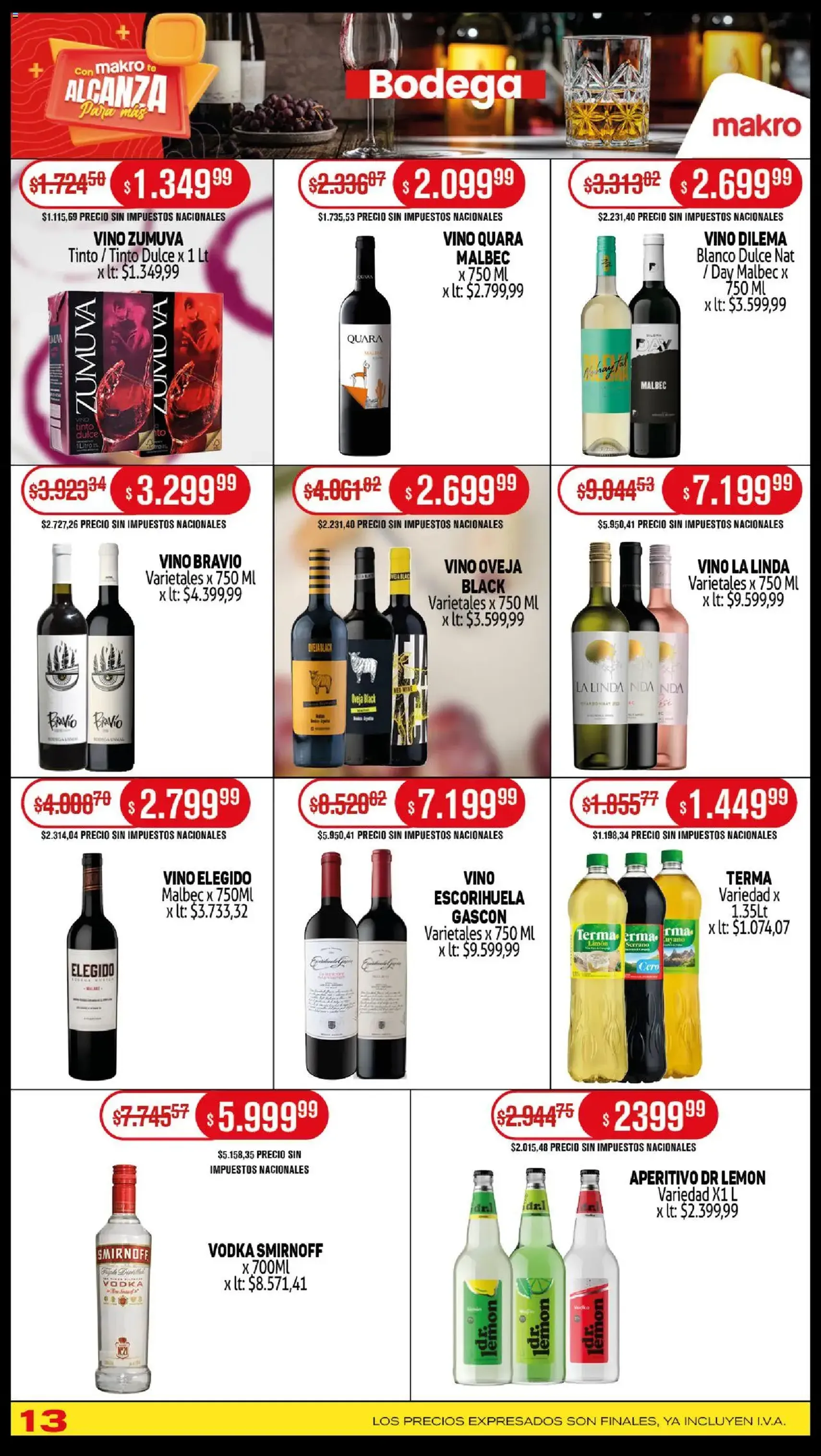 Makro ofertas - folleto válido desde 16/10/2025 página 13 de 16