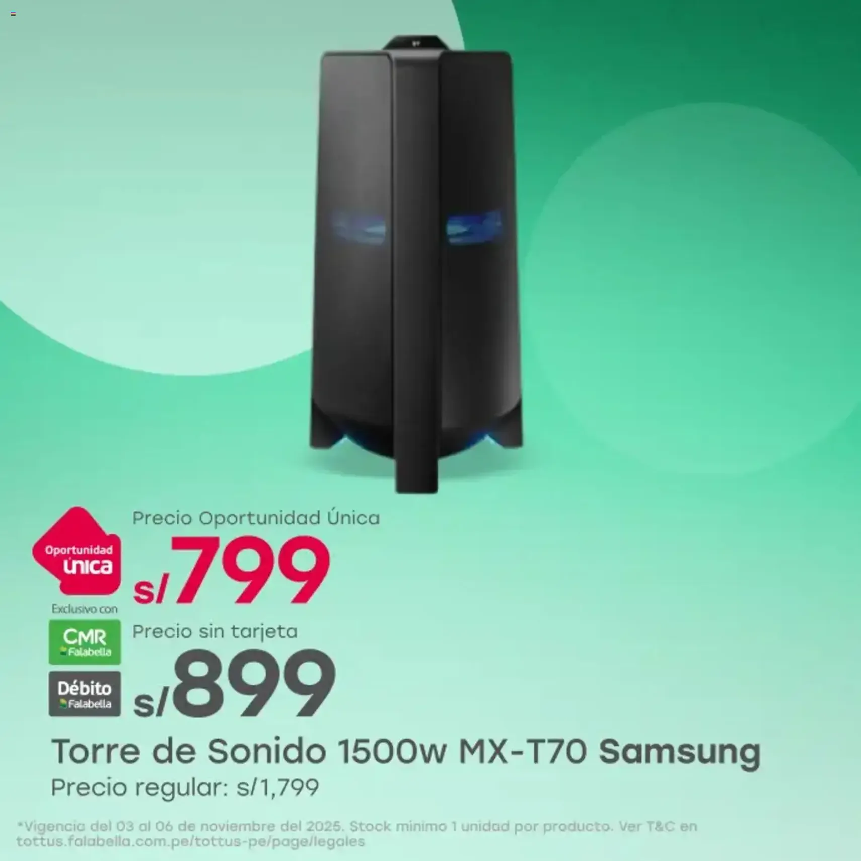 Catálogo Tottus - folleto válido desde 03/11/2025 página 2 de 4