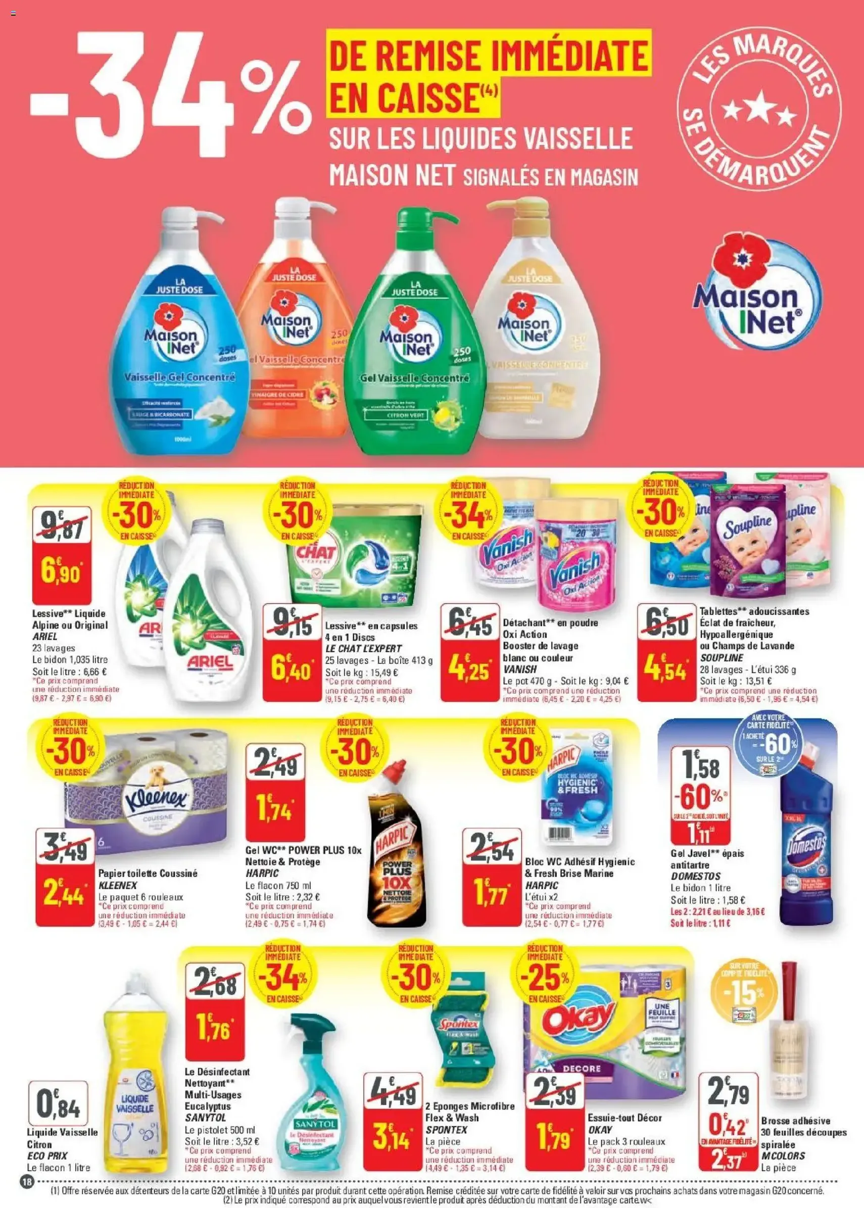 G20 Supermarchés catalogue - brochure valable à partir du 05/11/2025, page 18 sur 20