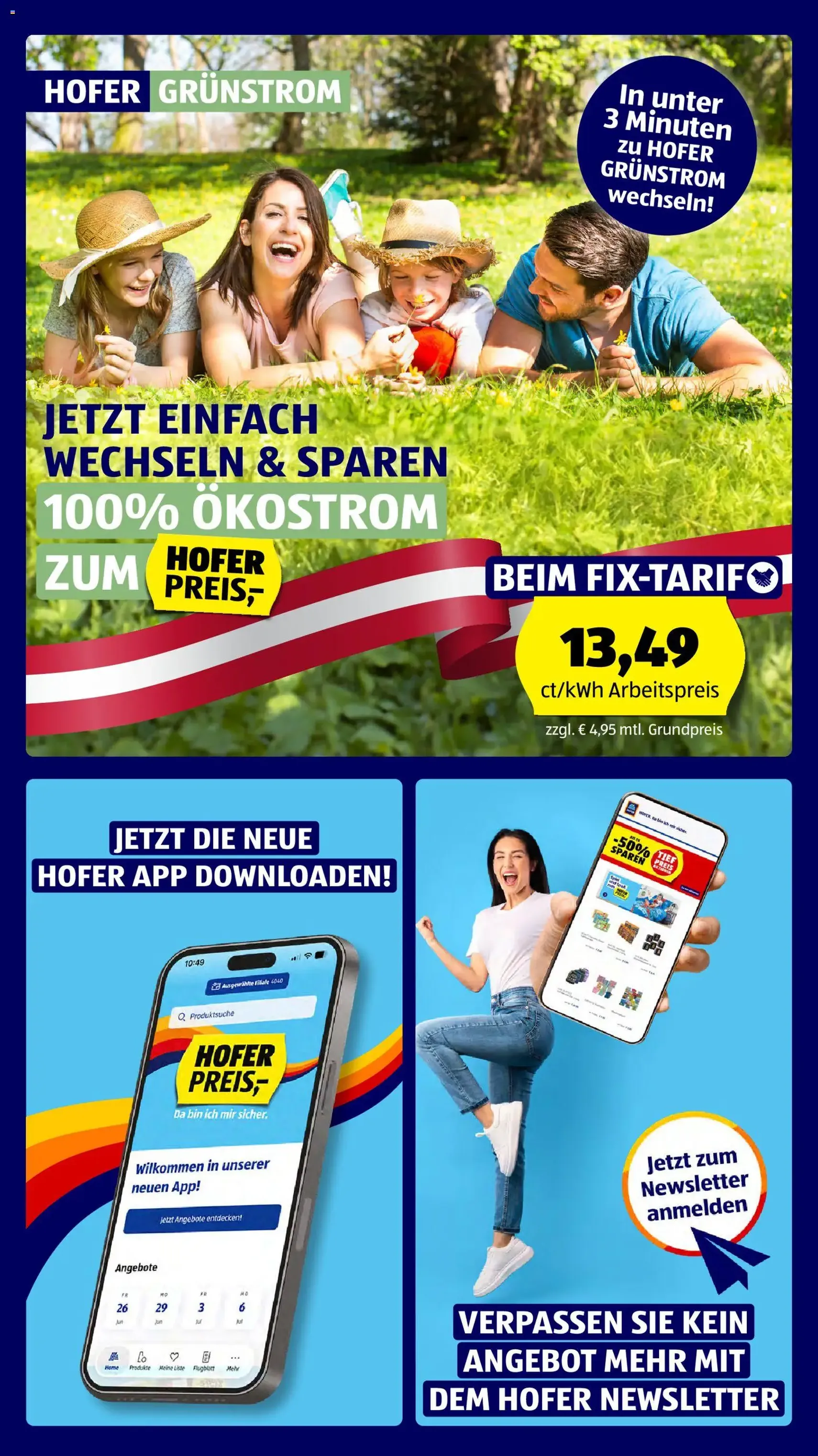 Hofer Flugblatt - Gültiger Prospekt ab 12.08.2026, Seite 3 von insgesamt 48