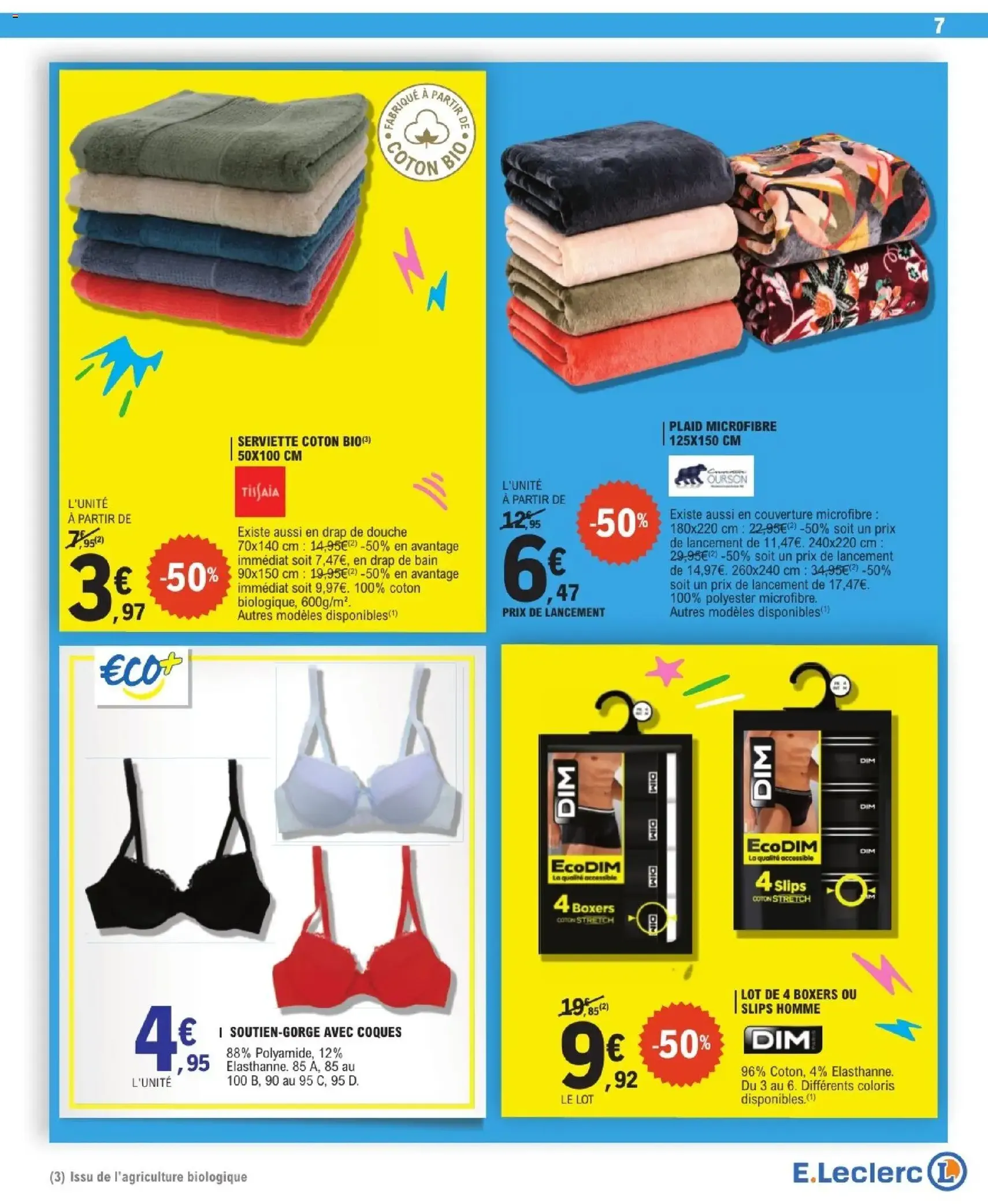 E.Leclerc catalogue - brochure valable à partir du 15/09/2026, page 7 sur 44