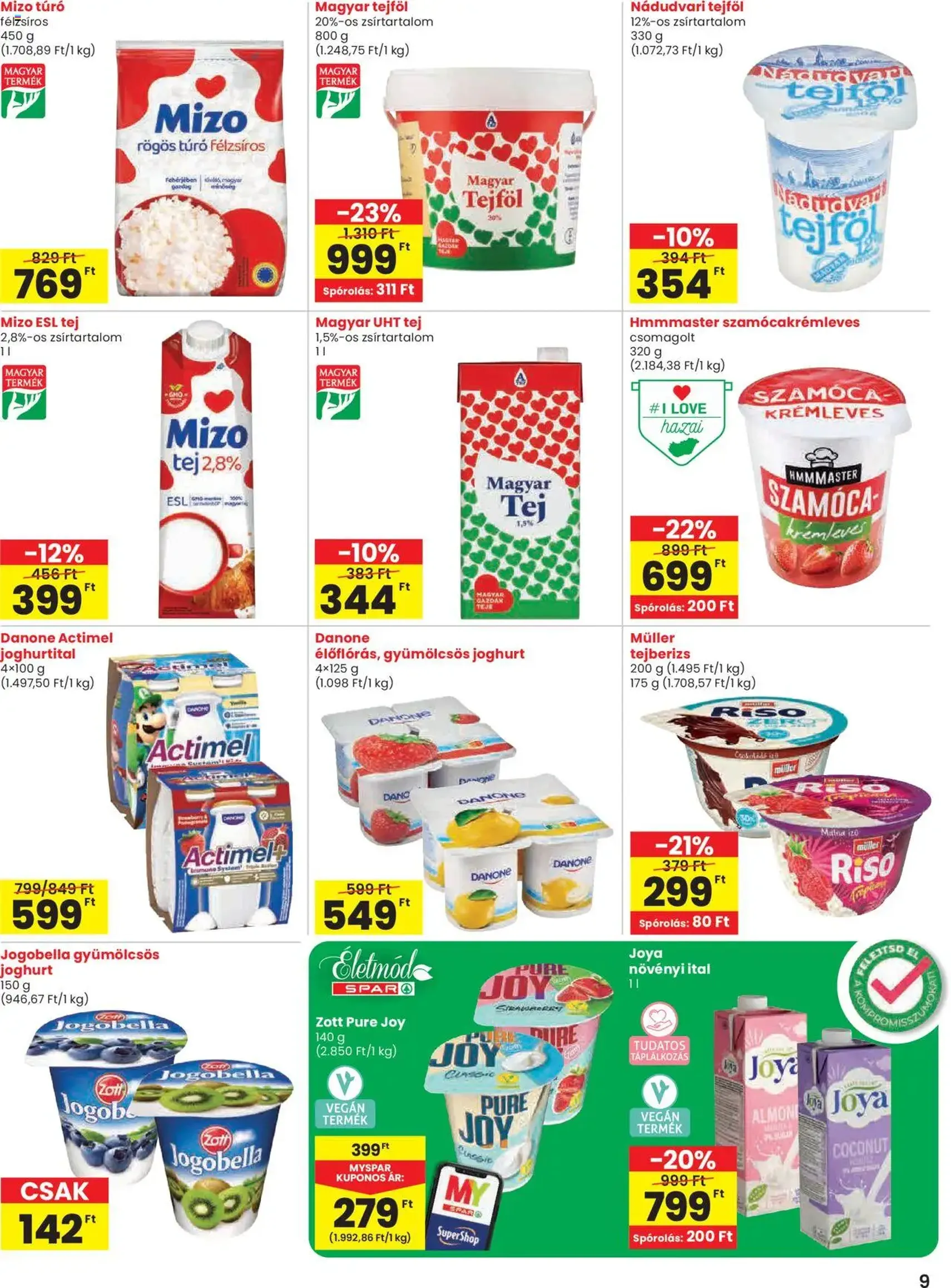 Spar Akciós újság - 2025.09.18. érvényes szórólap 9 oldal 20 oldalból