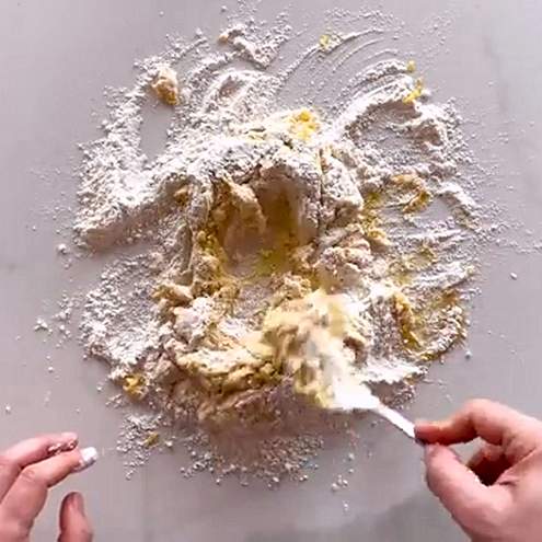 Cenci di carnevale - procedimento 1