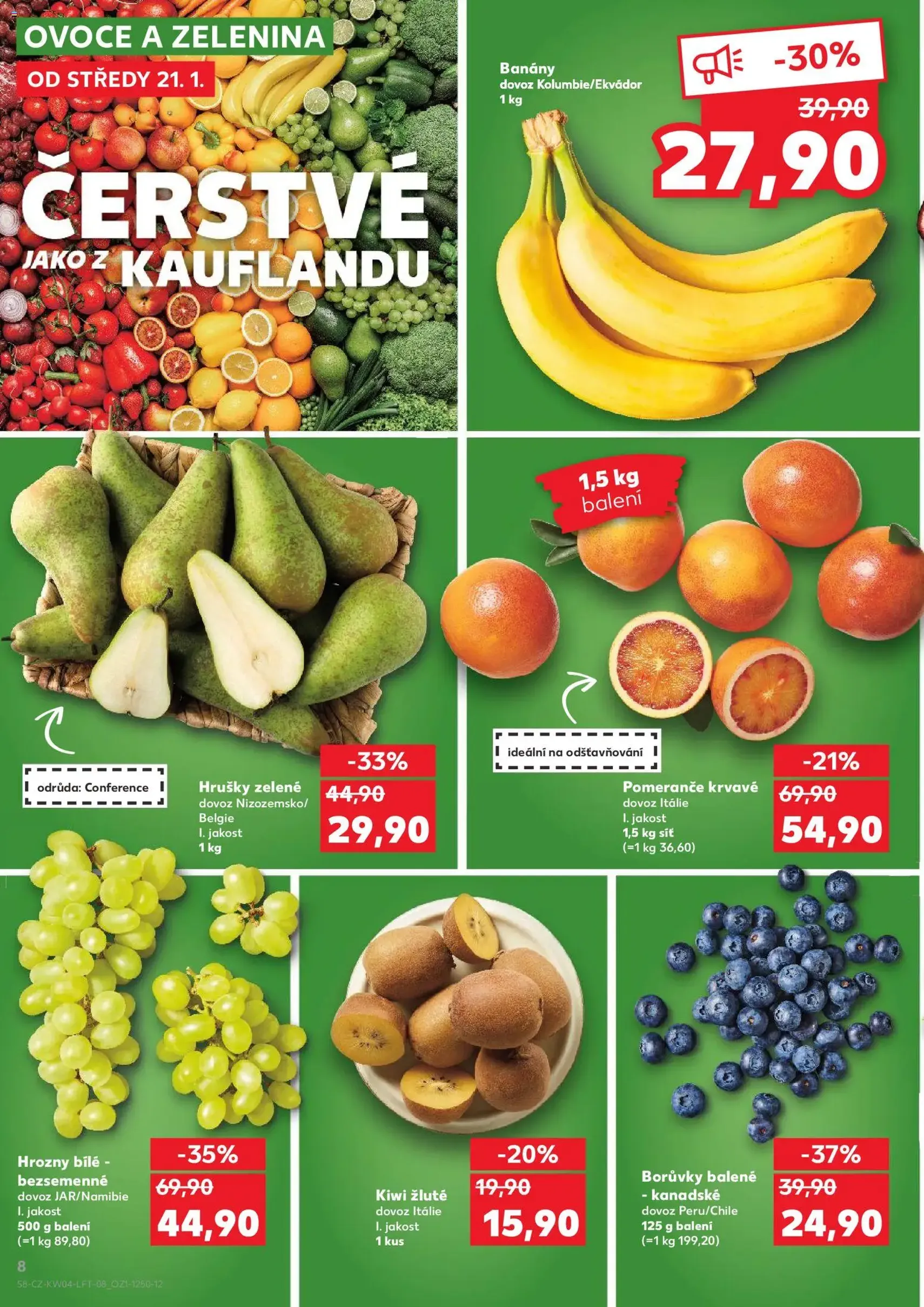 Kaufland leták - platný leták od 21.01.2026 strana 8 z 60