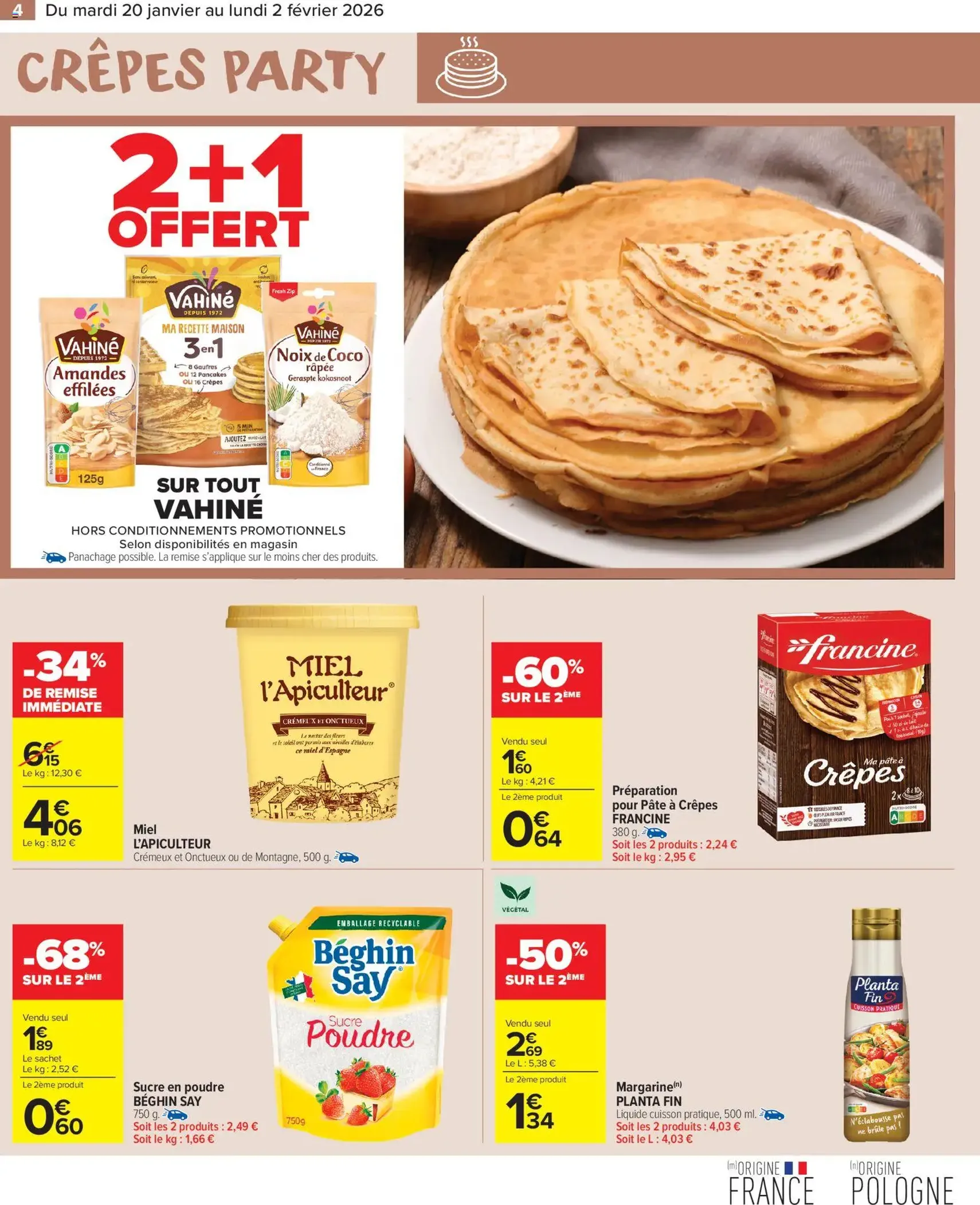 Carrefour Market catalogue semaine 4 - brochure valable à partir du 20/01/2026, page 6 sur 16
