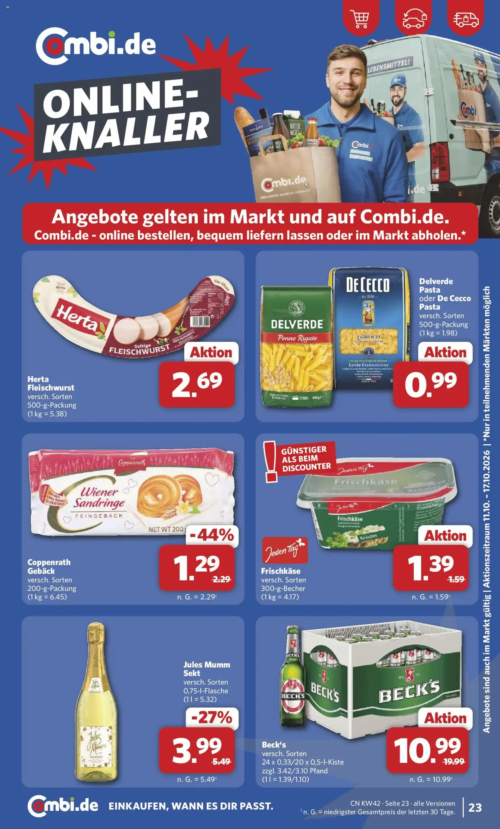 Combi Prospekt - Gültiger Prospekt ab 12.10.2026, Seite 25 von insgesamt 32