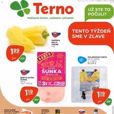 Terno leták - náhľad letáku platný od 17.07.2025