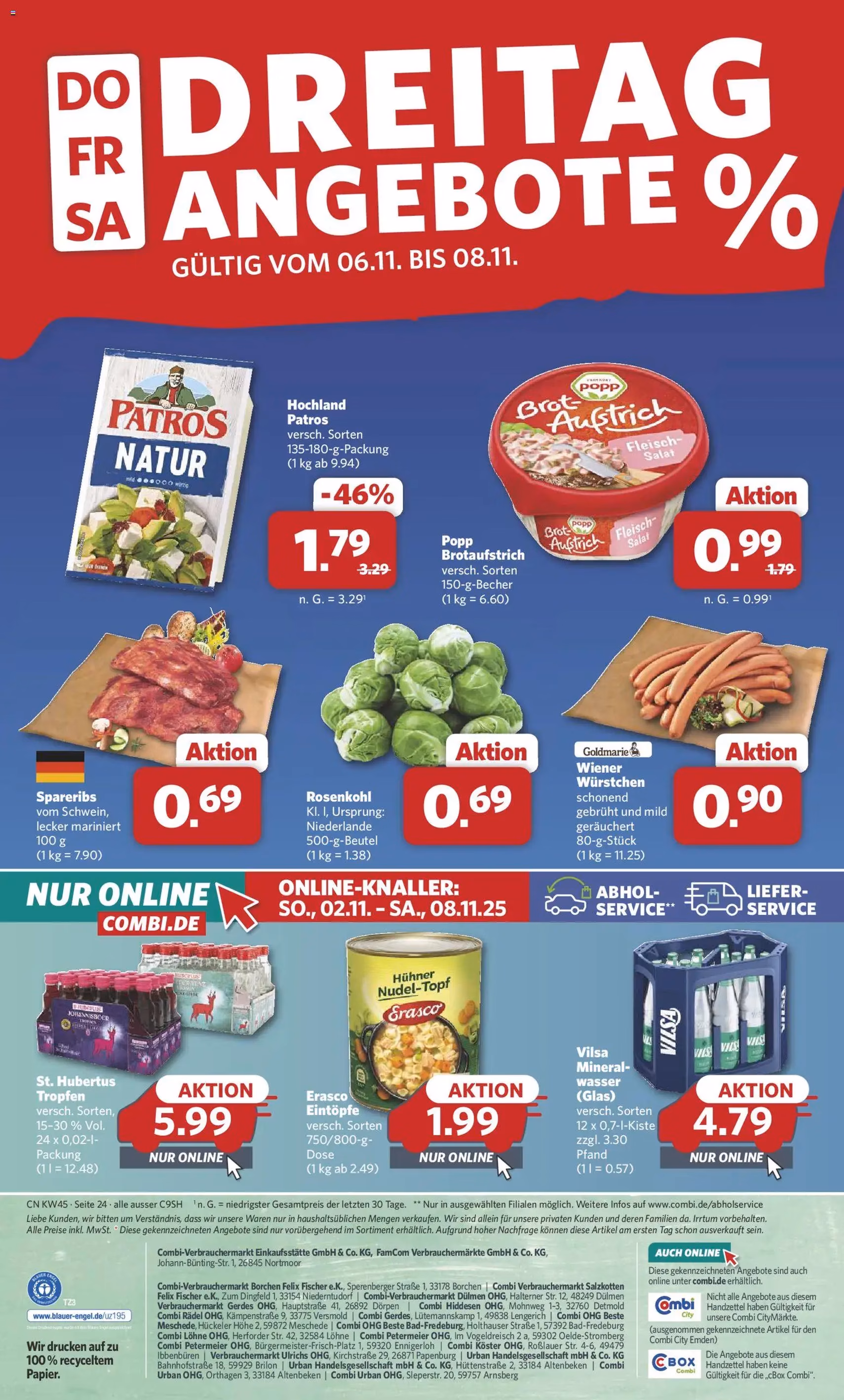 Combi - Black Friday - Gültiger Prospekt ab 03.11.2025, Seite 26 von insgesamt 32 Combi - Black Friday - Gültiger Prospekt ab 03.11.2025, Seite 26 von insgesamt 32