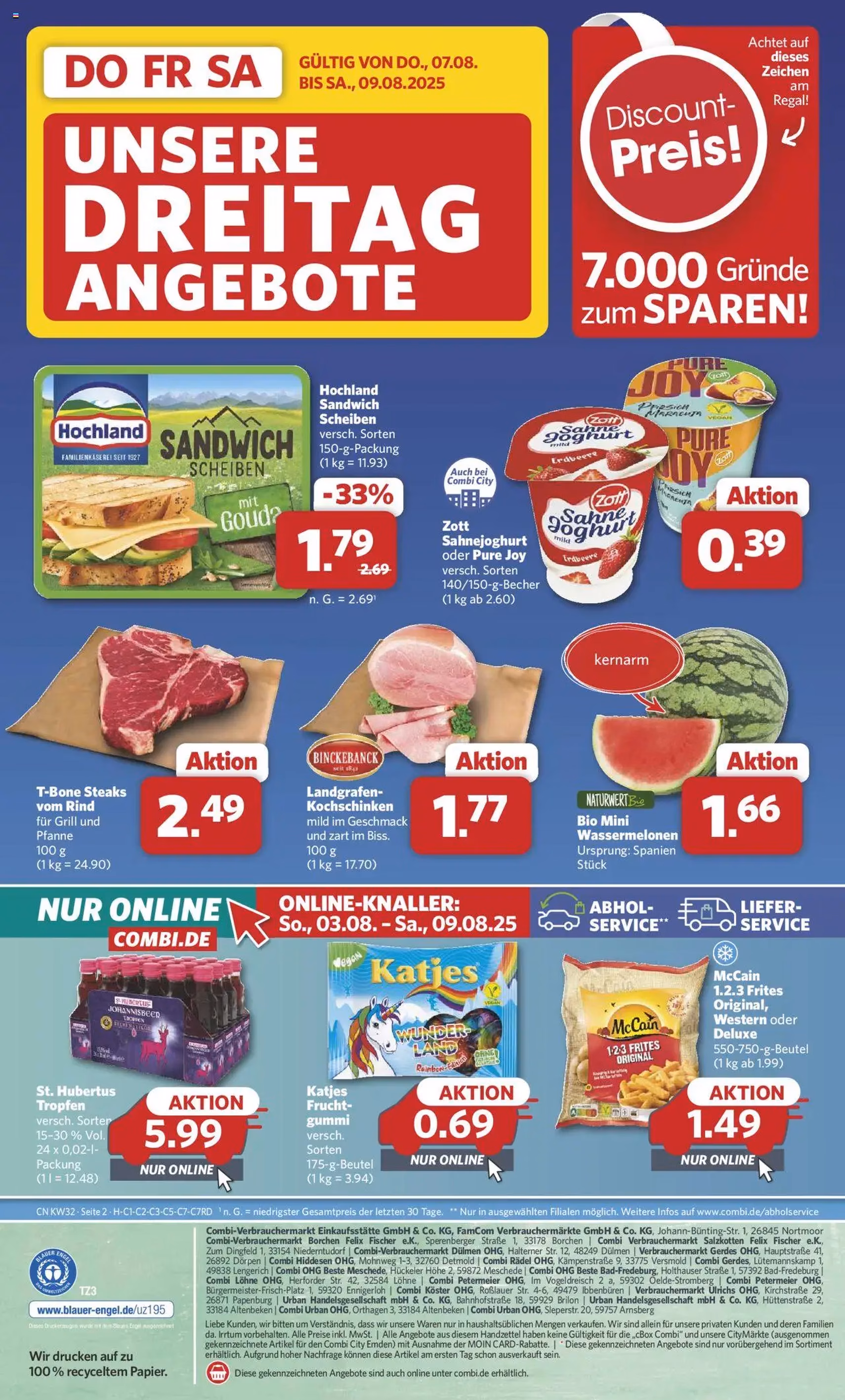 Combi Prospekt - Gültiger Prospekt ab 03.08.2025, Seite 29 von insgesamt 35 Combi Prospekt - Gültiger Prospekt ab 03.08.2025, Seite 29 von insgesamt 35