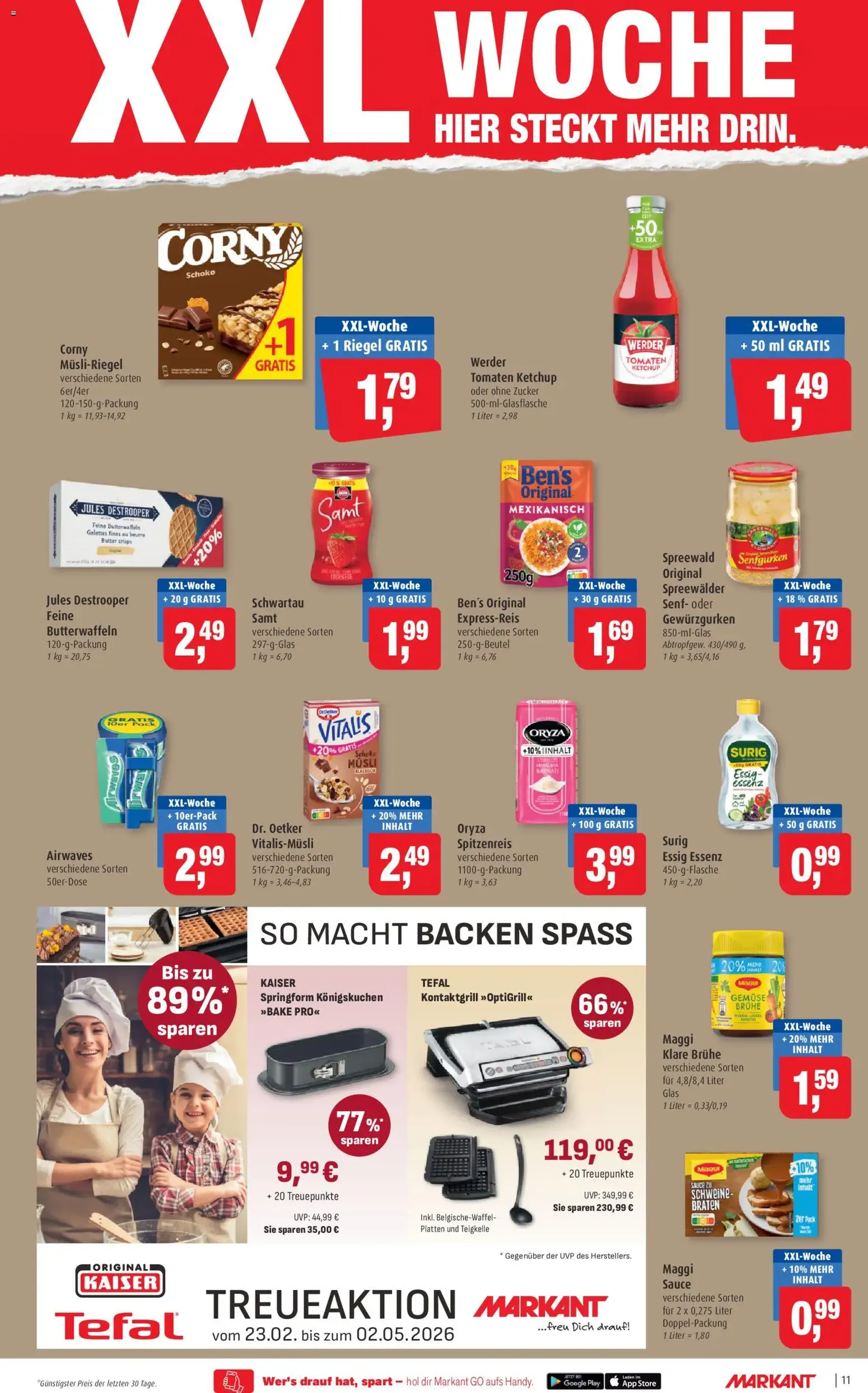 Markant Prospekt - Gültiger Prospekt ab 23.02.2026, Seite 11 von insgesamt 14