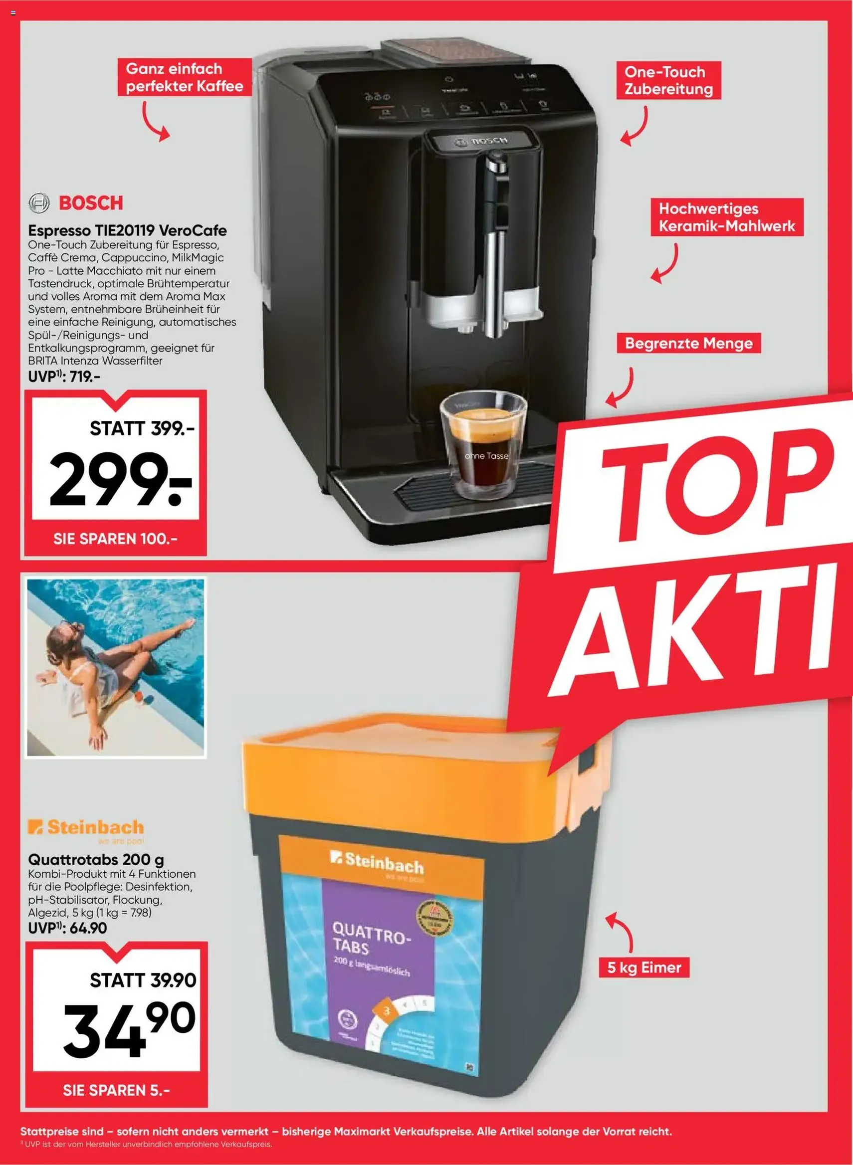 Maximarkt Flugblatt - Gültiger Prospekt ab 23.07.2026, Seite 22 von insgesamt 24