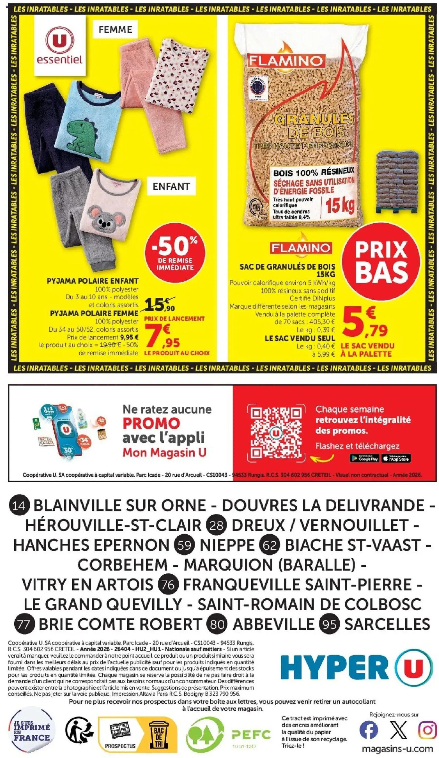 Hyper U catalogue - brochure valable à partir du 20/10/2026, page 44 sur 44