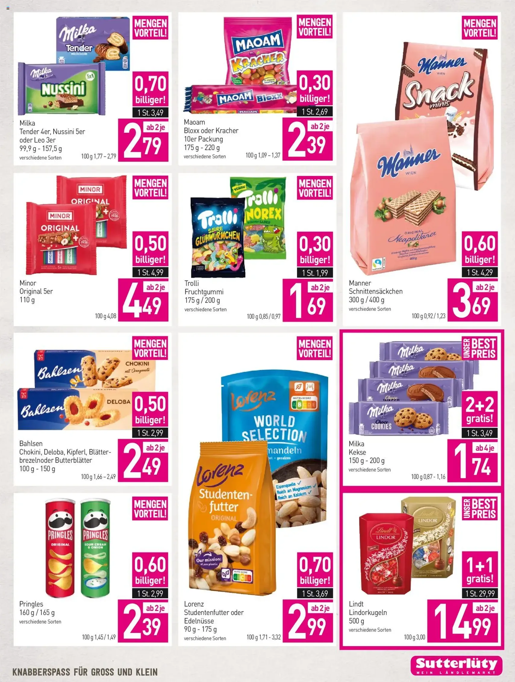 Sutterlüty Flugblatt - Gültiger Prospekt ab 12.03.2026, Seite 19 von insgesamt 24
