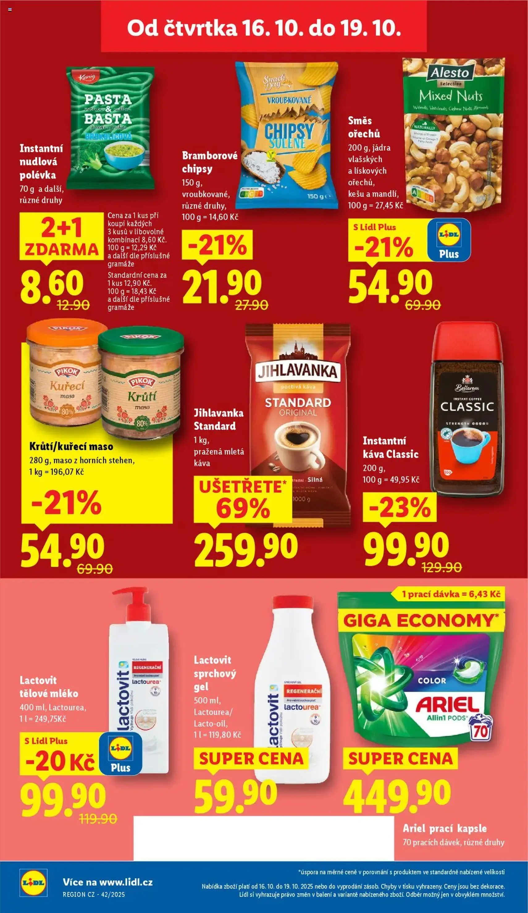 Lidl leták - platný leták od 16.10.2025 strana 16 z 61 Lidl leták - platný leták od 16.10.2025 strana 16 z 61