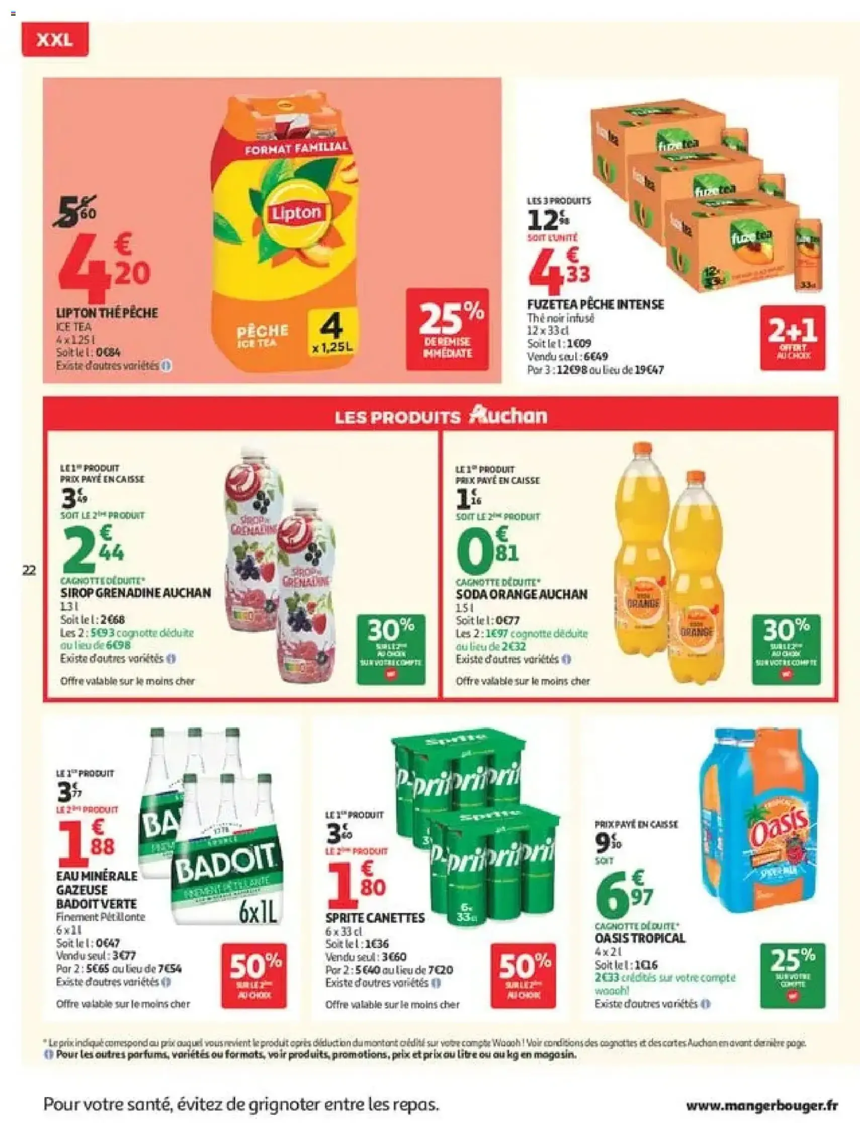 Auchan Promos XXL, rentrée - brochure valable à partir du 21/07/2026, page 22 sur 49