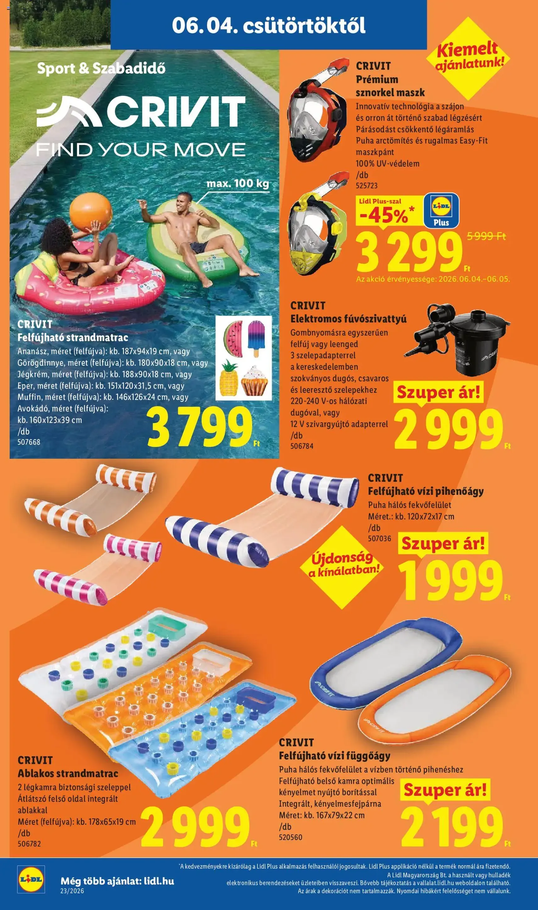 Lidl akciós újság - 2026.06.04. érvényes szórólap 32 oldal 80 oldalból