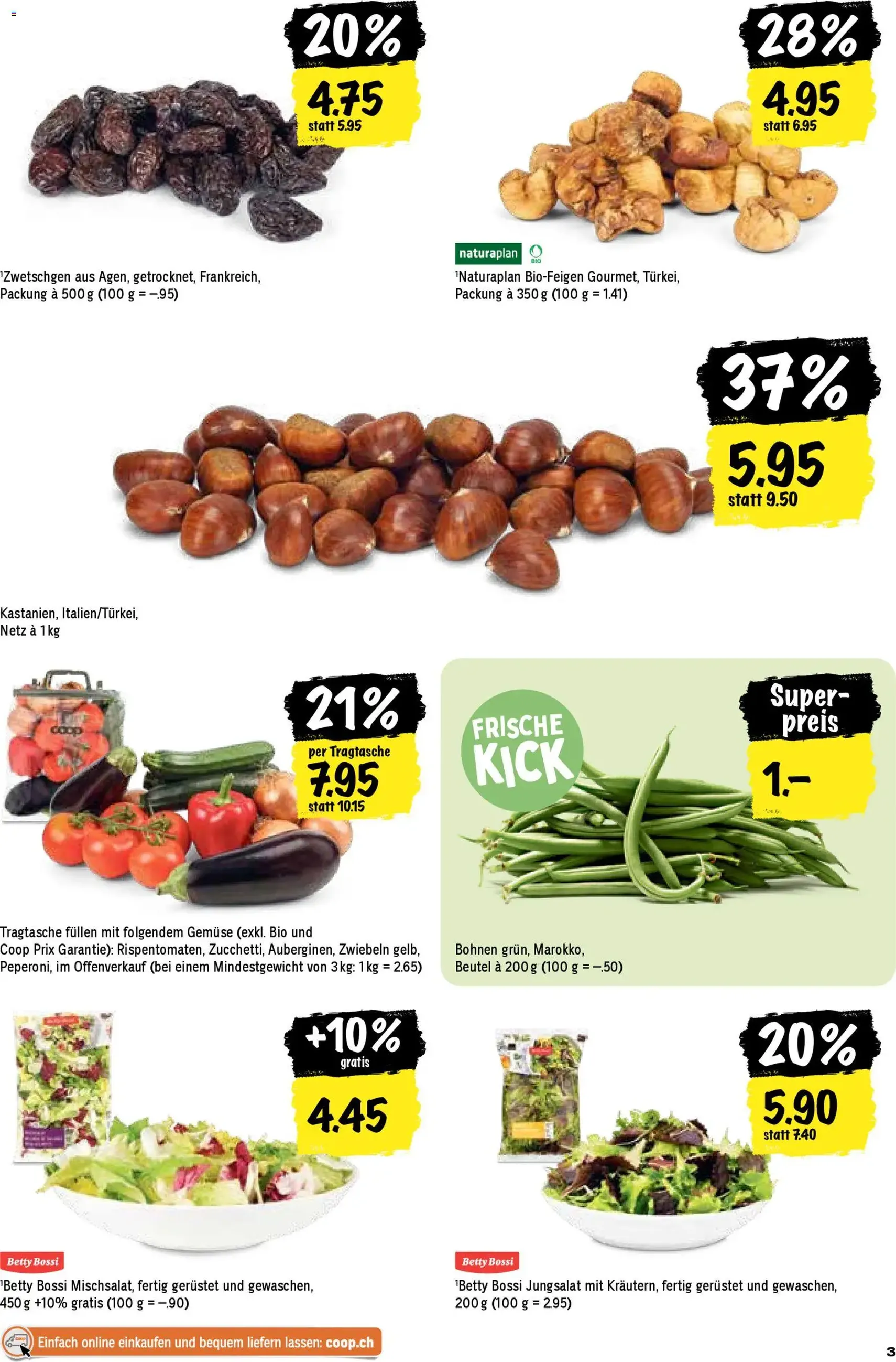 Coop Aktionen - Gültiger Prospekt ab 30.10.2025, Seite 3 von insgesamt 24 Coop Aktionen - Gültiger Prospekt ab 30.10.2025, Seite 3 von insgesamt 24