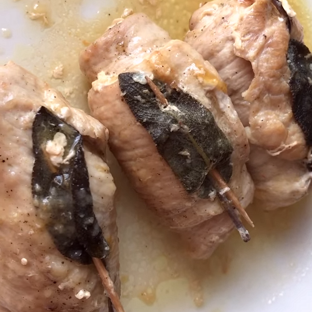 Involtini di tacchino