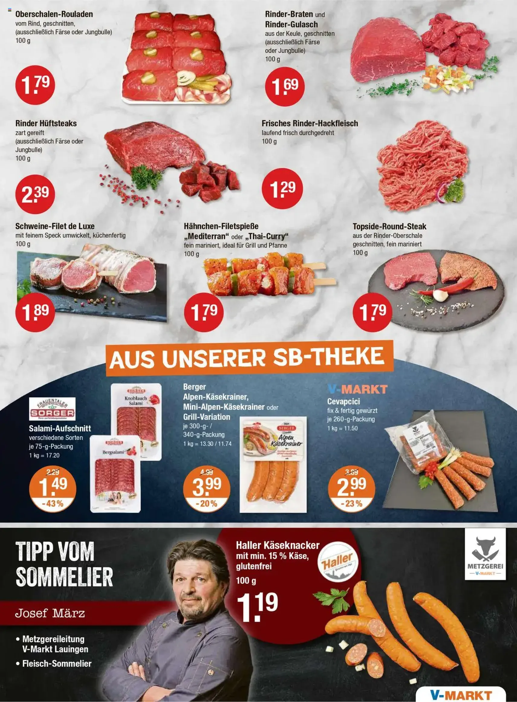 V-Markt - Oberpfalz - Gültiger Prospekt ab 04.09.2025, Seite 3 von insgesamt 22 V-Markt - Oberpfalz - Gültiger Prospekt ab 04.09.2025, Seite 3 von insgesamt 22