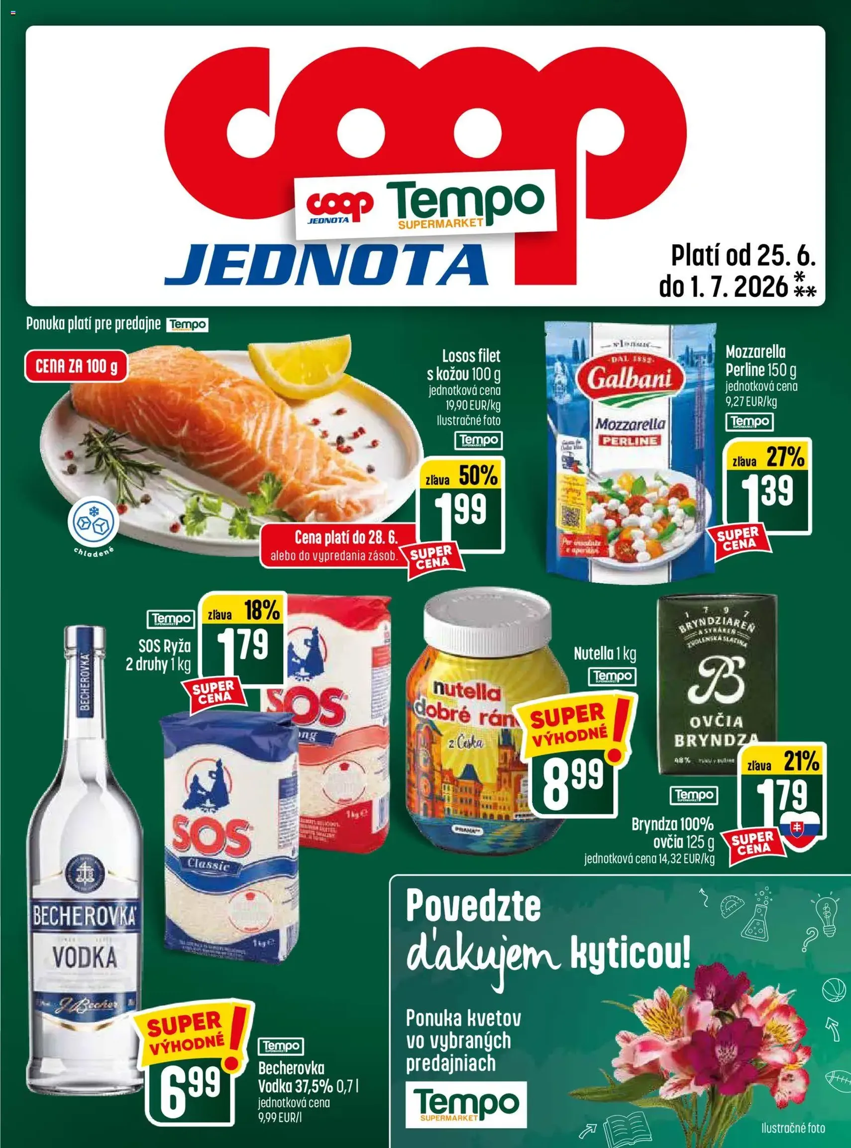 COOP Jednota leták - platný leták od 25.06.2026 strana 29 z 32
