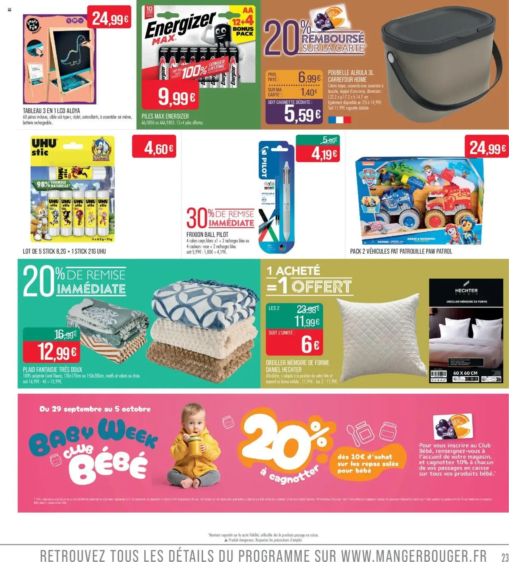 Match Supermarché catalogue - brochure valable à partir du 30/09/2025, page 23 sur 26