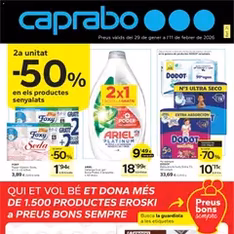 Vista previa del folleto Caprabo folleto válido desde 29/01/2026
