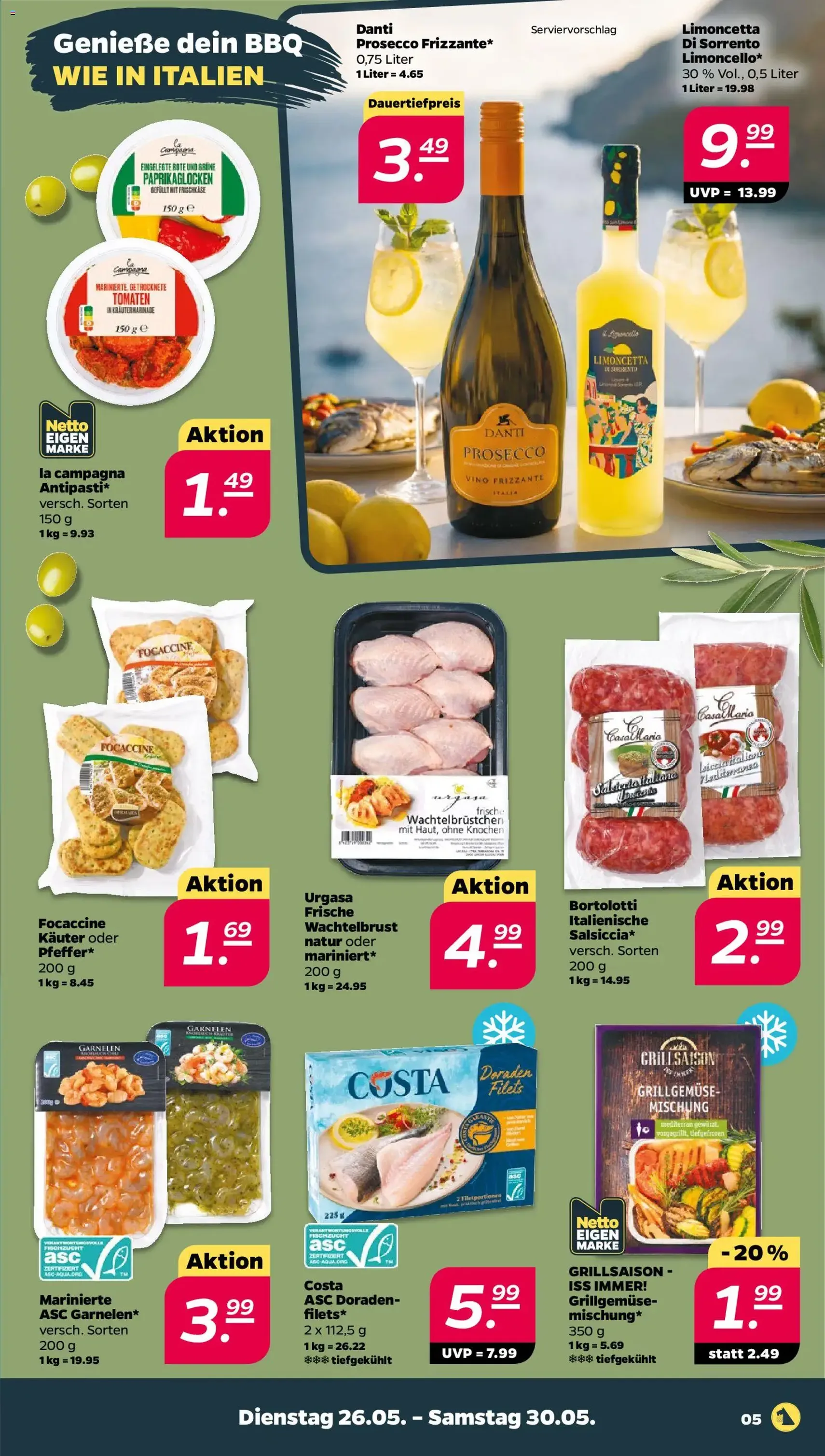 Netto Prospekt - Gültiger Prospekt ab 26.05.2026, Seite 5 von insgesamt 35