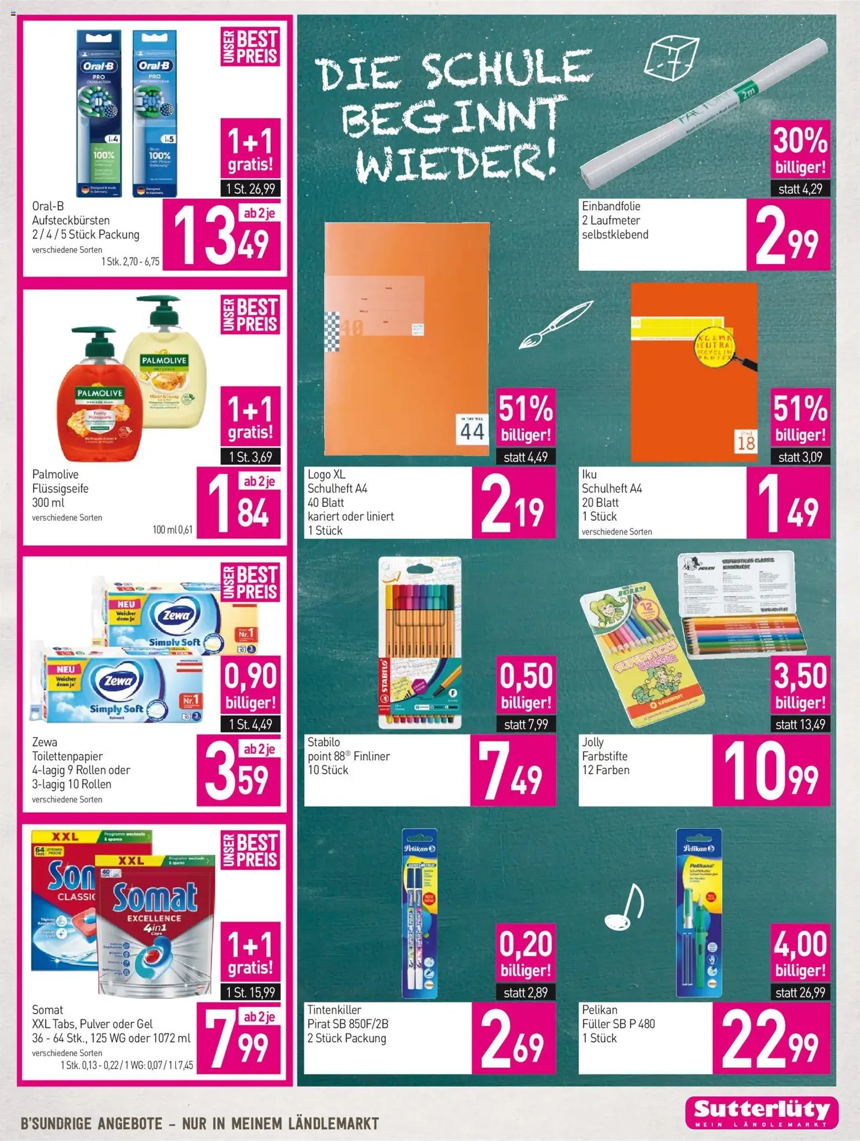 Sutterlüty Flugblatt - Gültiger Prospekt ab 03.09.2026, Seite 15 von insgesamt 16