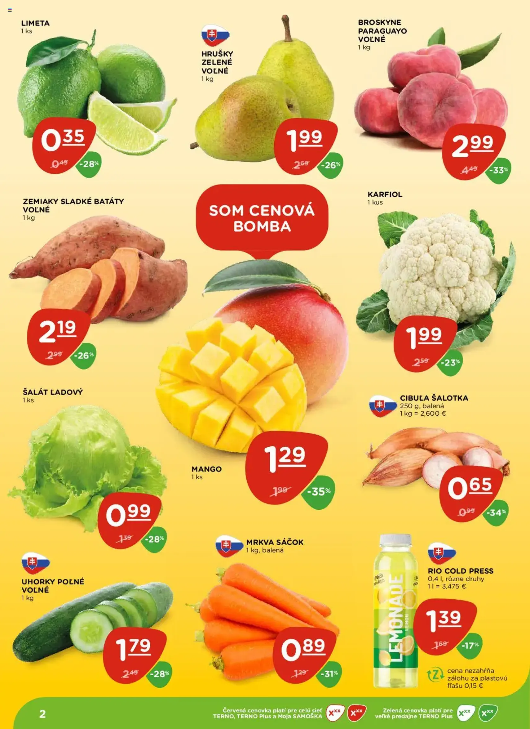 Terno leták - platný leták od 04.09.2025 strana 2 z 20 Terno leták - platný leták od 04.09.2025 strana 2 z 20