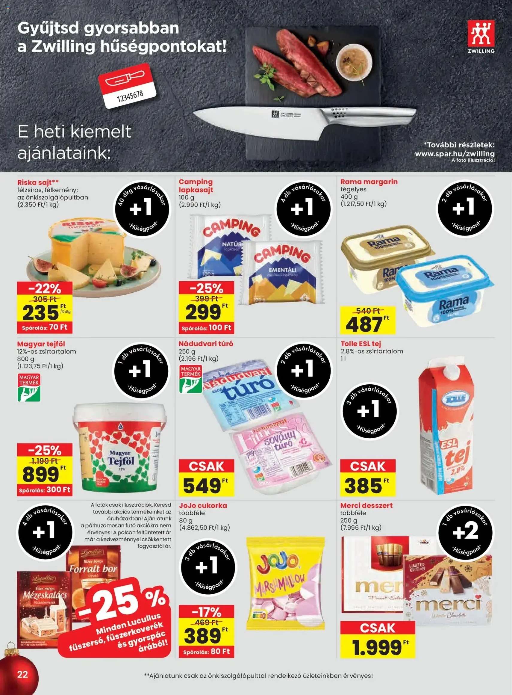 Spar Akciós újság - 2025.11.27. érvényes szórólap 22 oldal 24 oldalból