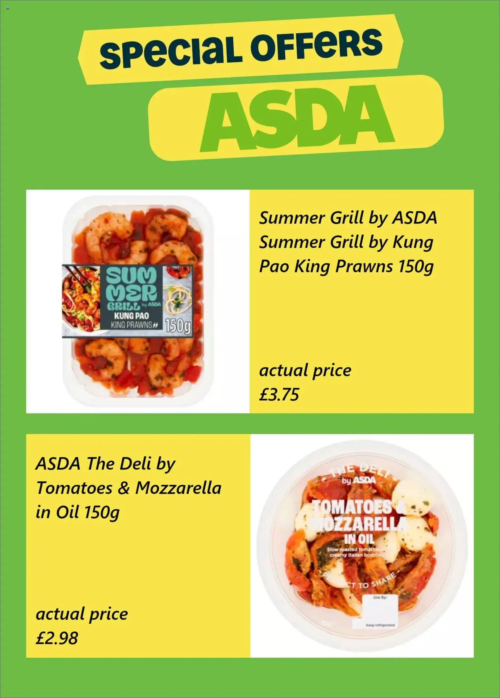 Weekly offers Asda - valid flyer from 09/06/2026, page 4 of 5