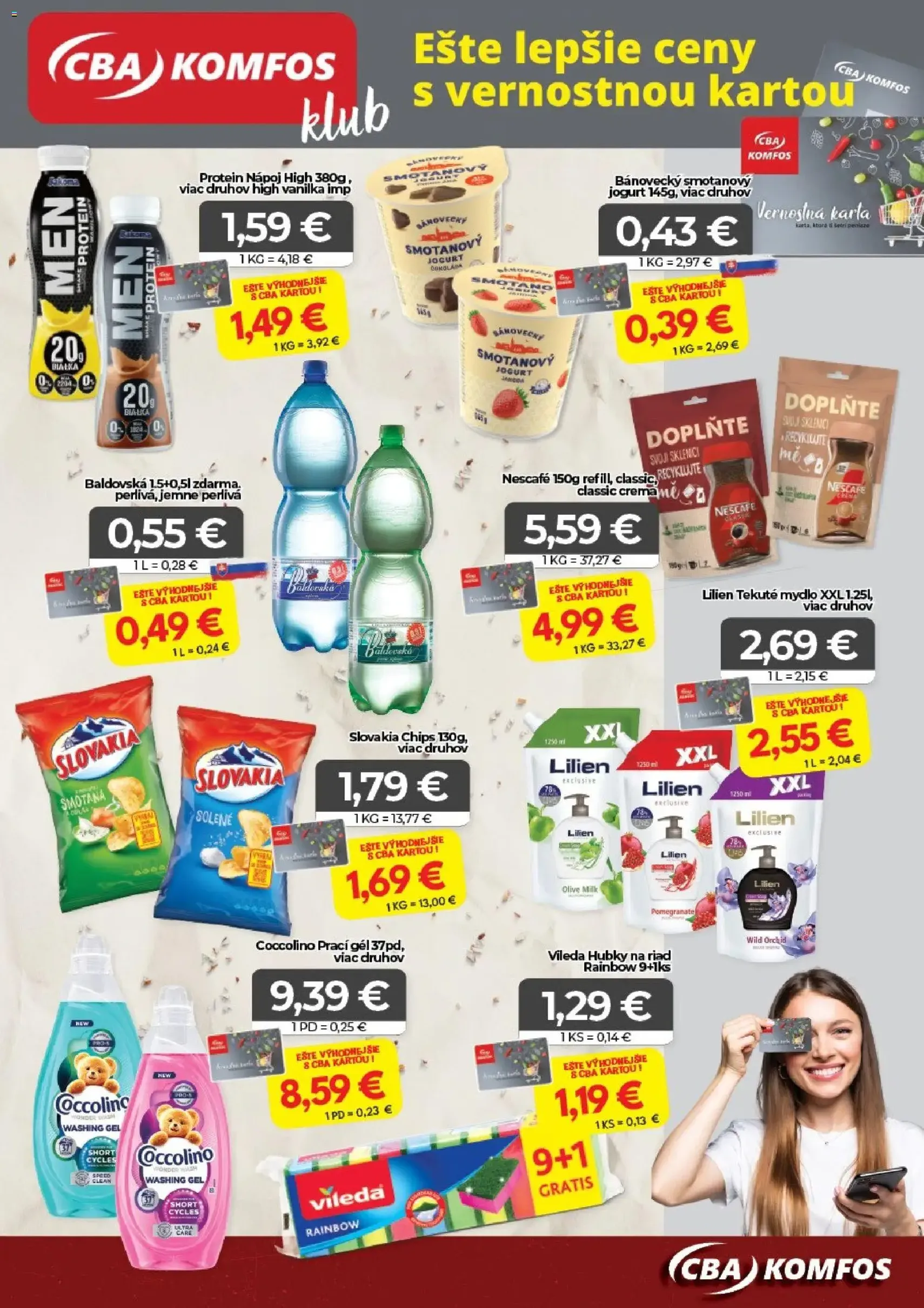CBA Komfos Leták - platný leták od 22.05.2026 strana 15 z 16