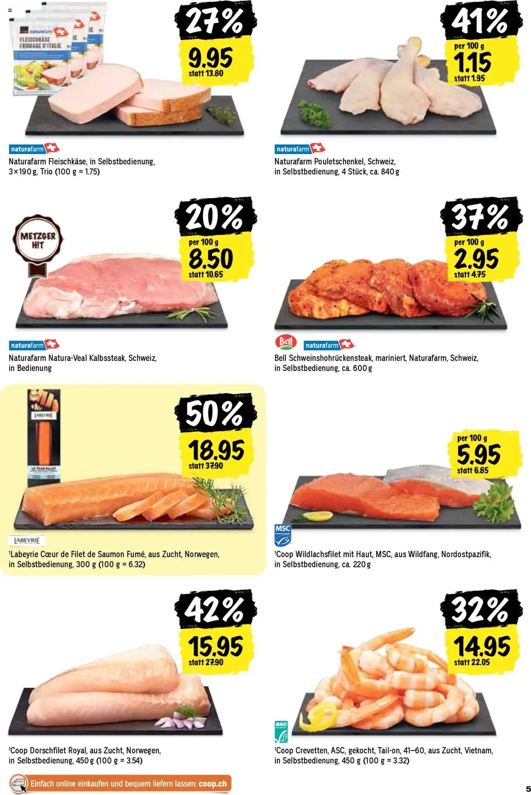 Coop Aktionen - Gültiger Prospekt ab 31.07.2025, Seite 5 von insgesamt 24 Coop Aktionen - Gültiger Prospekt ab 31.07.2025, Seite 5 von insgesamt 24