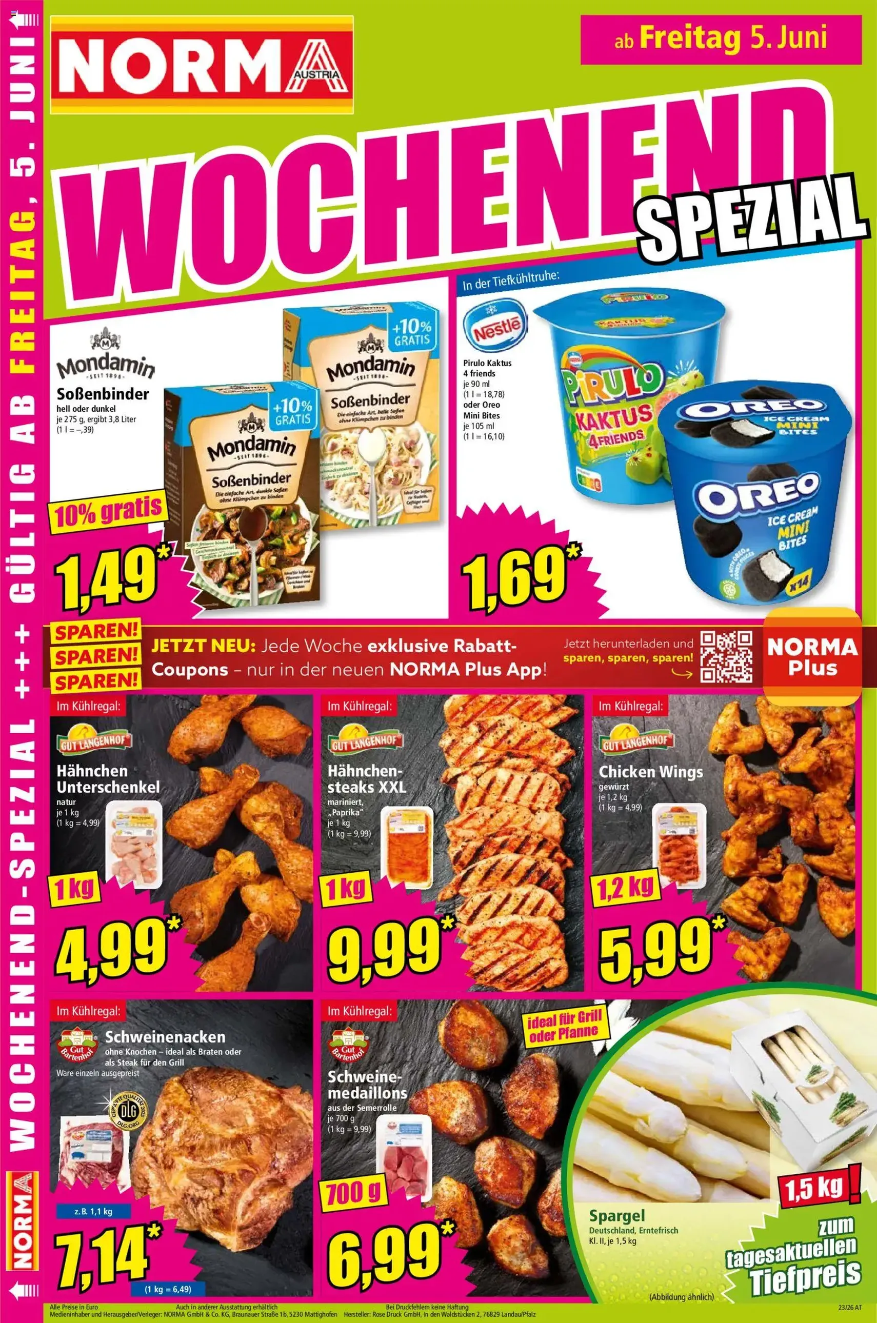 Norma Flugblatt - Gültiger Prospekt ab 01.06.2026, Seite 18 von insgesamt 20