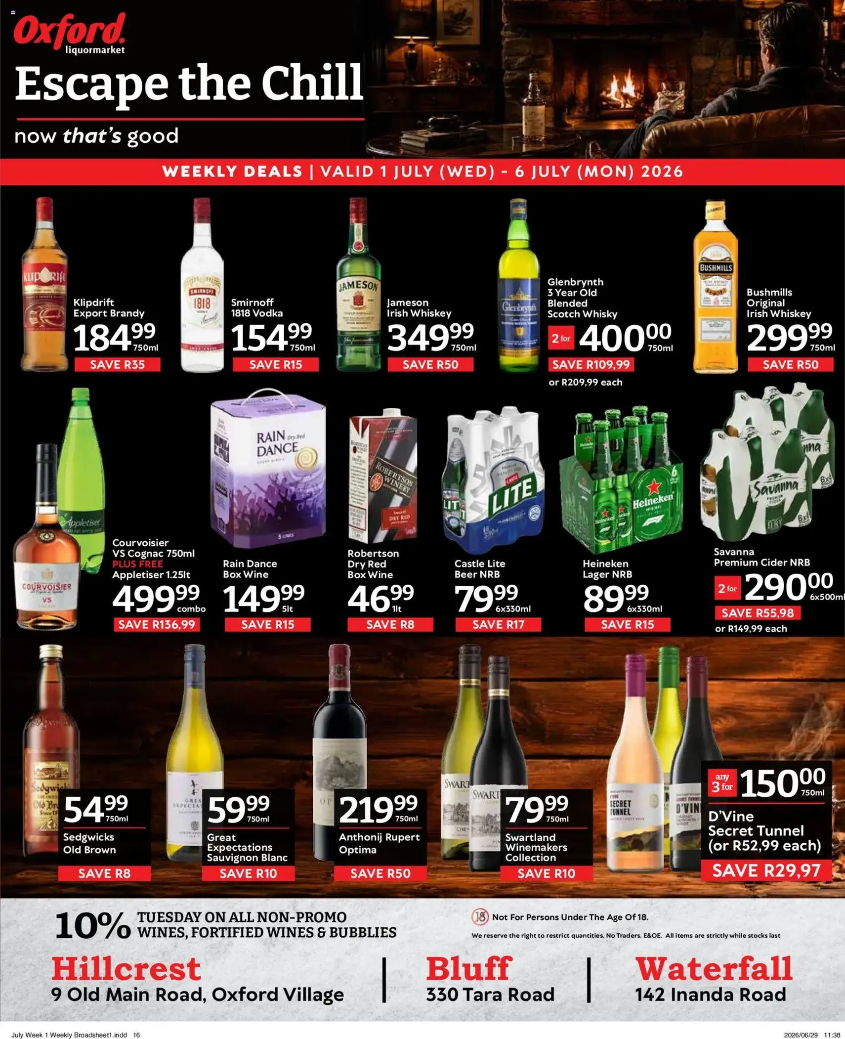 Oxford Freshmarket Specials - valid flyer from 01/07/2026, page 16 of 16