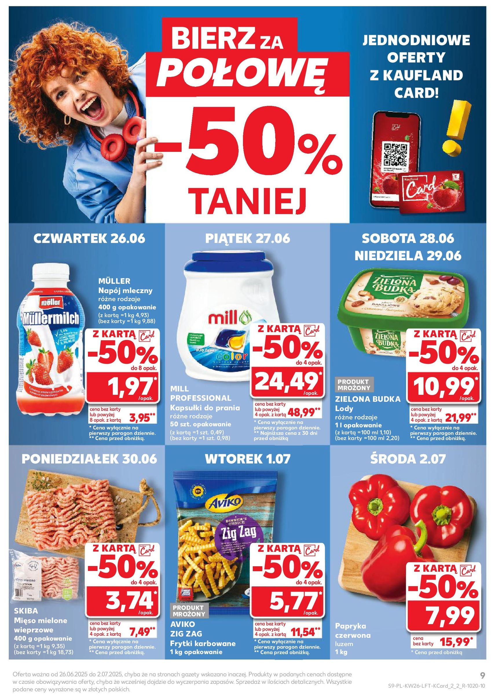 Kaufland gazetka - ważny gazetka od 26.06.2025 strona 9 z 51 Kaufland gazetka - ważny gazetka od 26.06.2025 strona 9 z 51