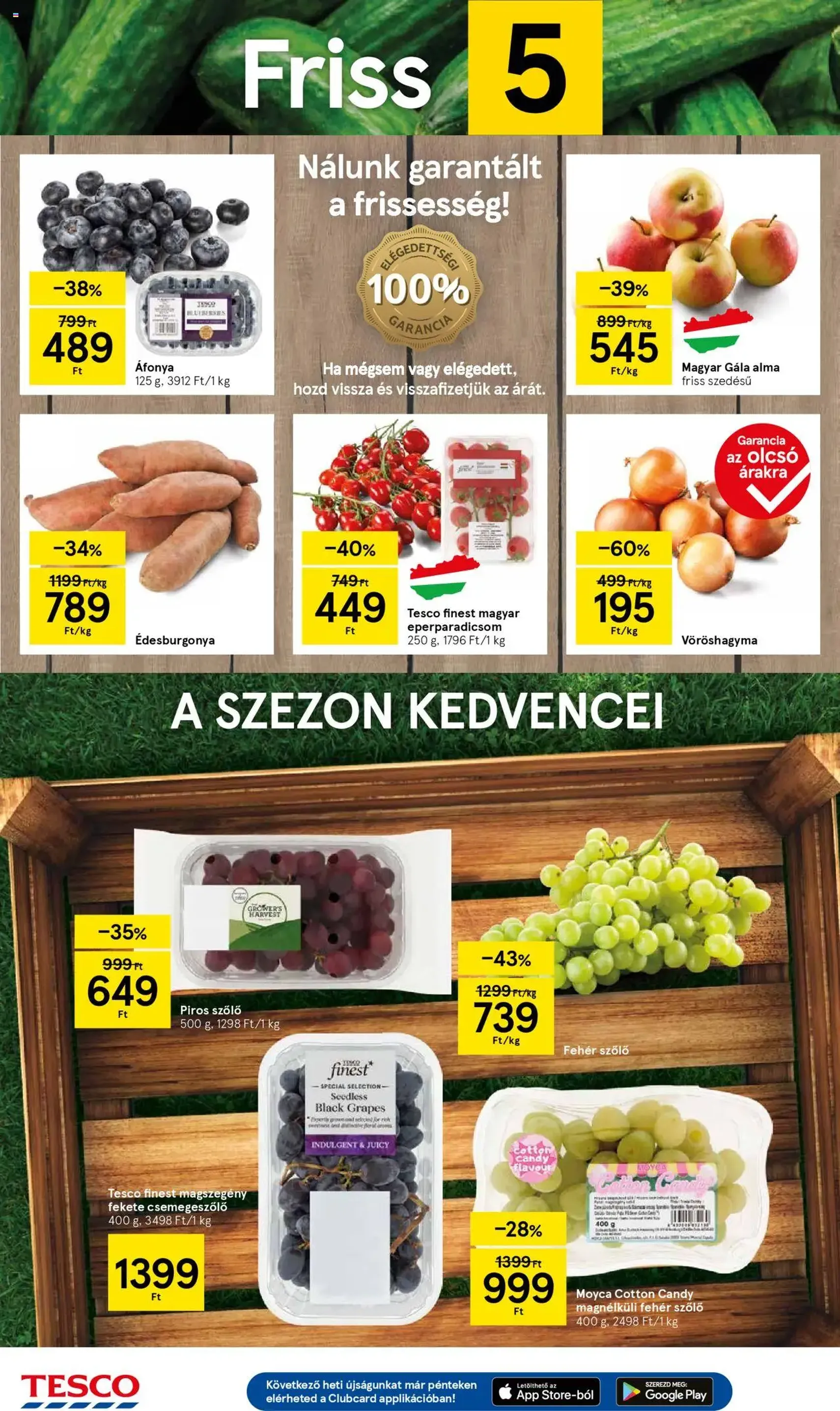 Tesco Hipermarket - Akciós újság - 2025.09.11. érvényes szórólap 2 oldal 32 oldalból Tesco Hipermarket - Akciós újság - 2025.09.11. érvényes szórólap 2 oldal 32 oldalból