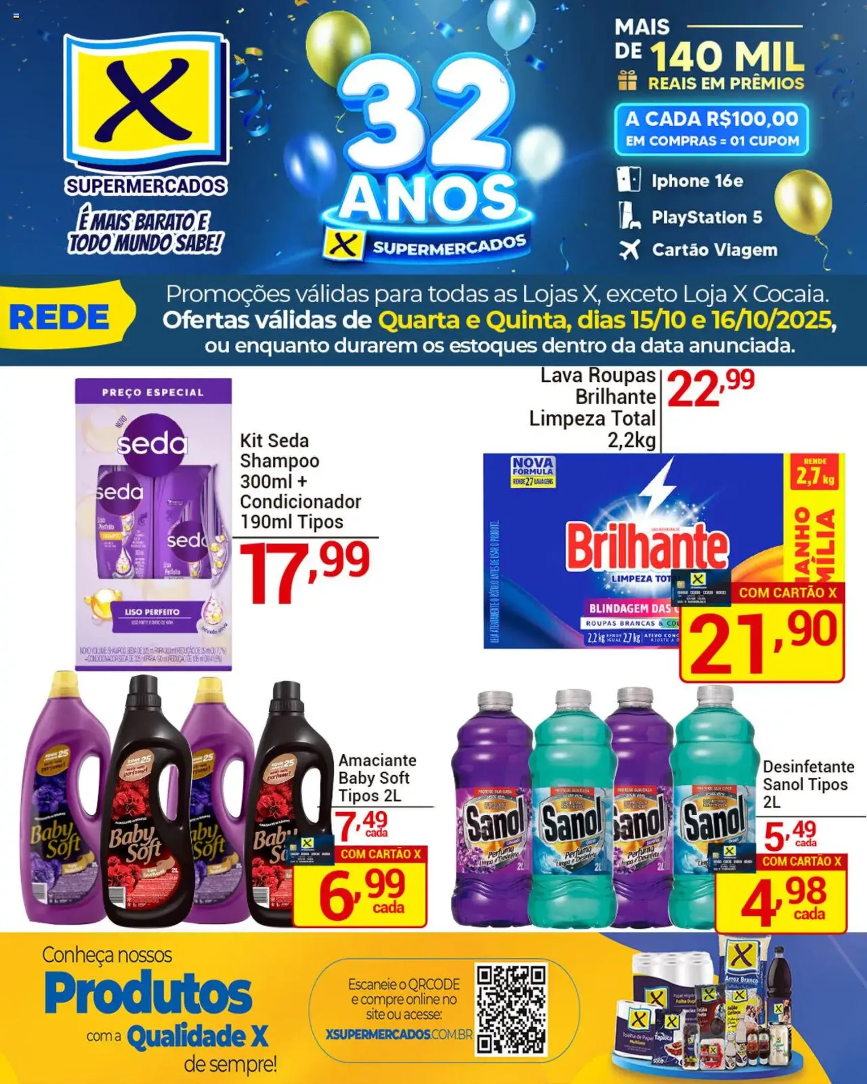 X Supermercados - Ofertas da semana - folheto válido a partir de 15/10/2025 página 4 de 4