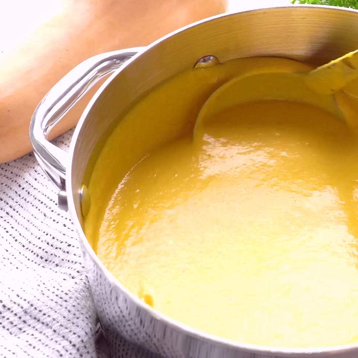 Butternut Kürbis Suppe
