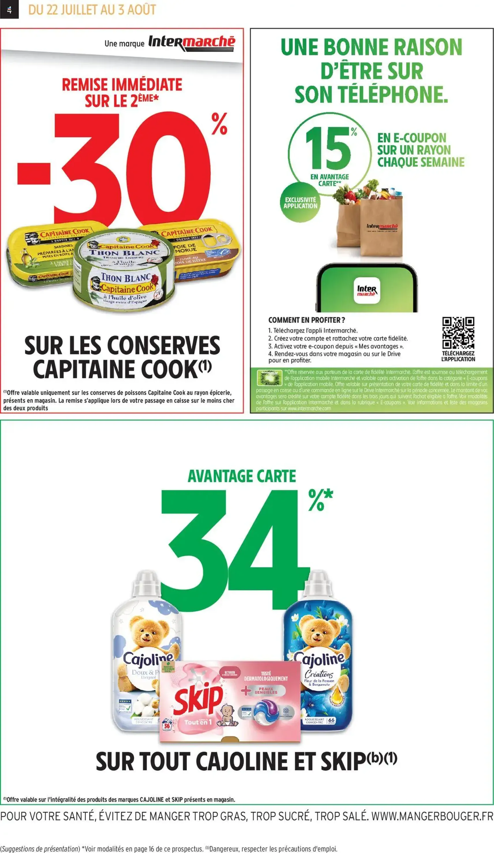 Intermarché catalogue semaine 29 - brochure valable à partir du 22/07/2025, page 4 sur 32