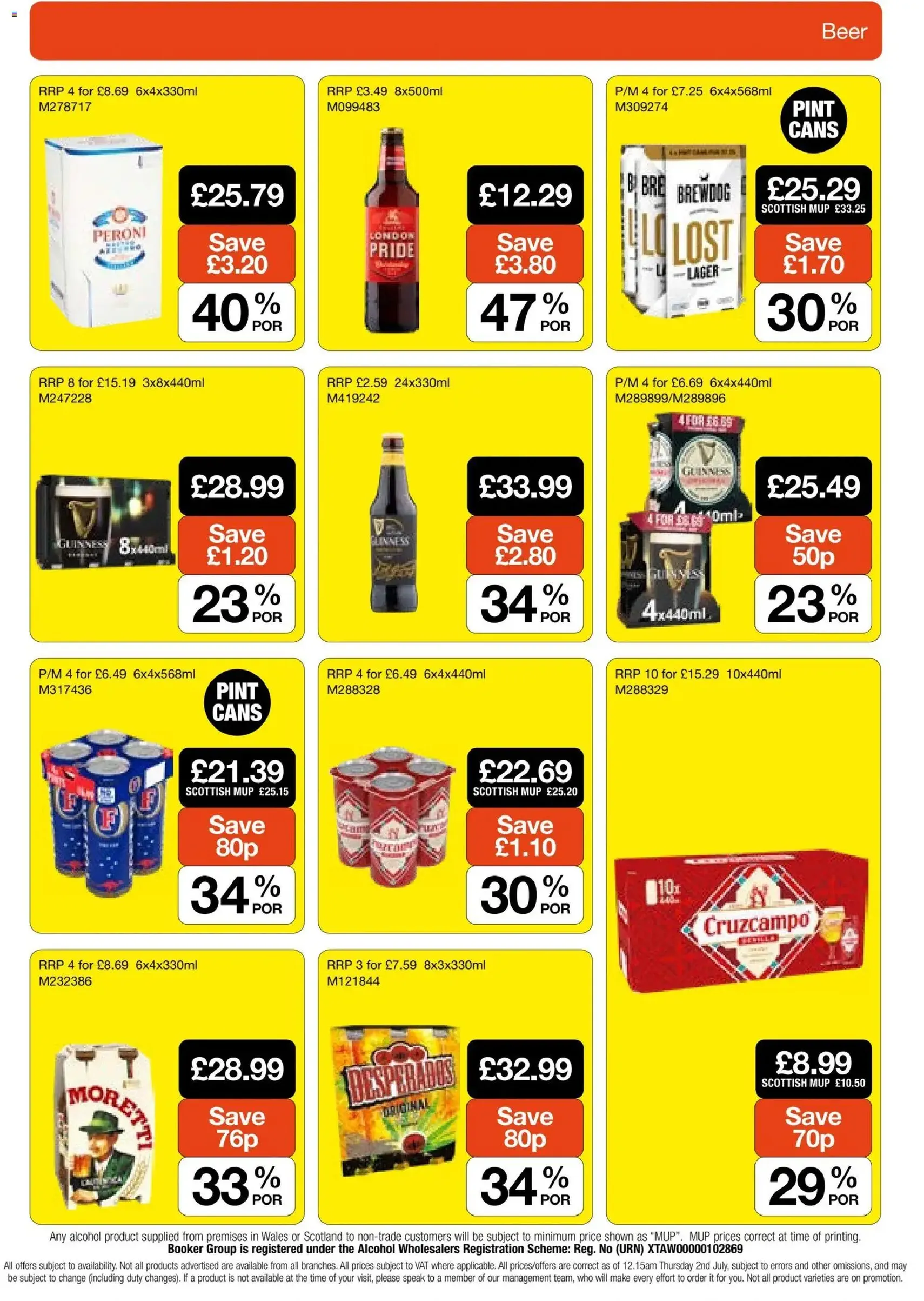 Booker Wholesale - Offers - valid flyer from 22/07/2026, page 19 of 24