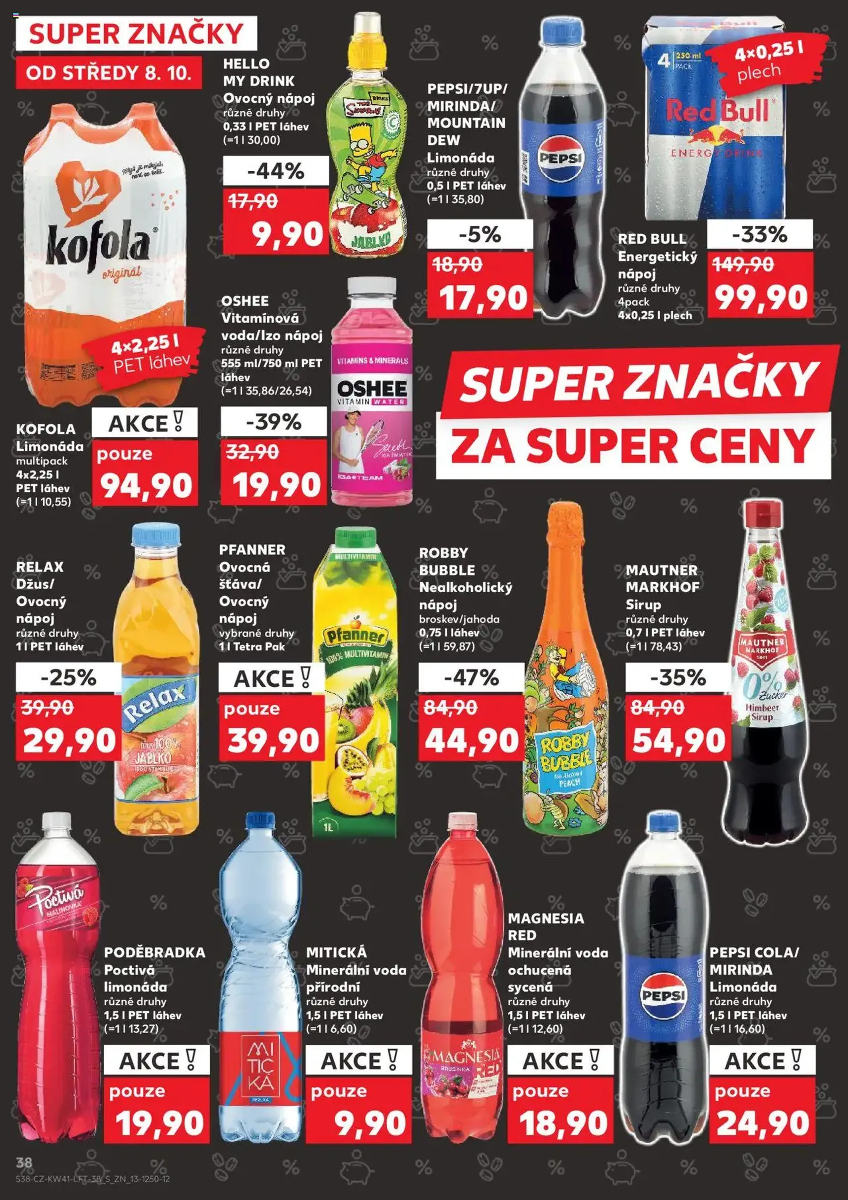 Kaufland leták - platný leták od 08.10.2025 strana 38 z 90