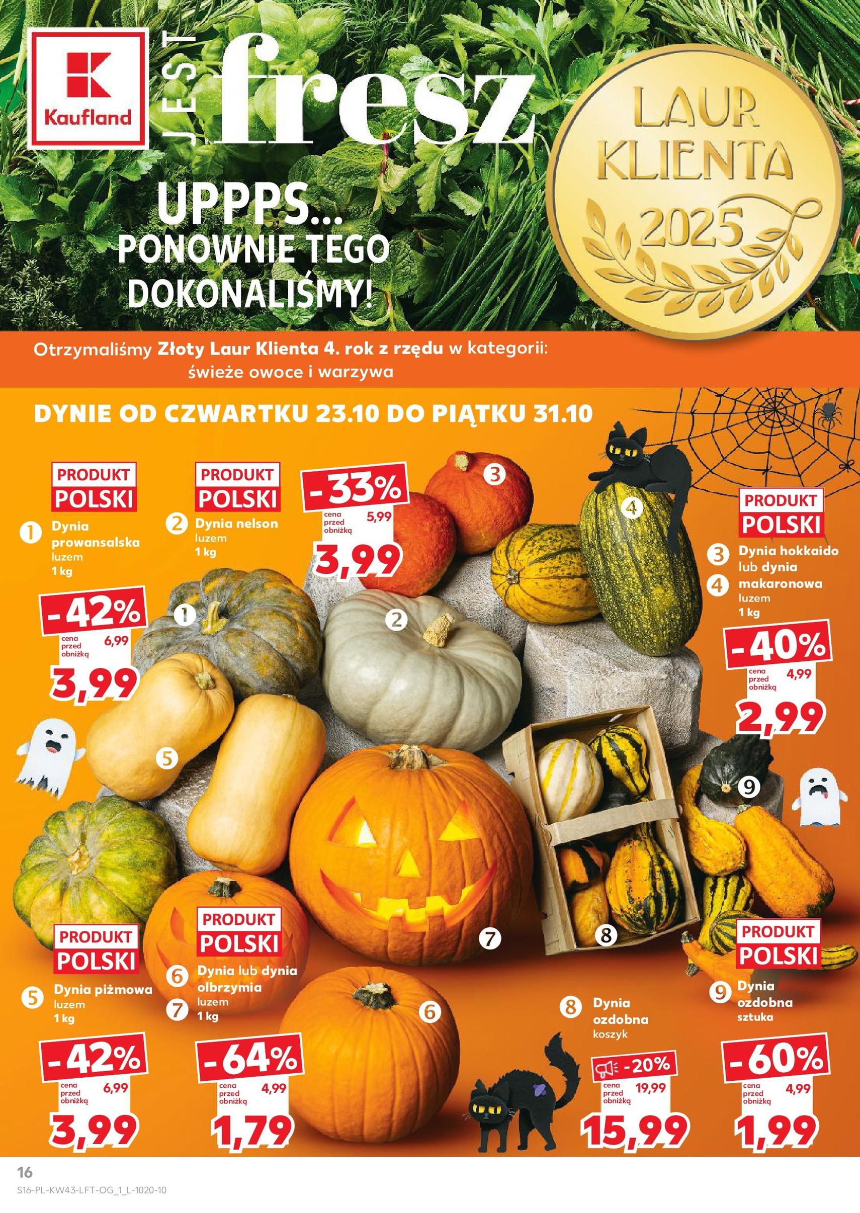 Kaufland gazetka - ważny gazetka od 23.10.2025 strona 16 z 67 Kaufland gazetka - ważny gazetka od 23.10.2025 strona 16 z 67