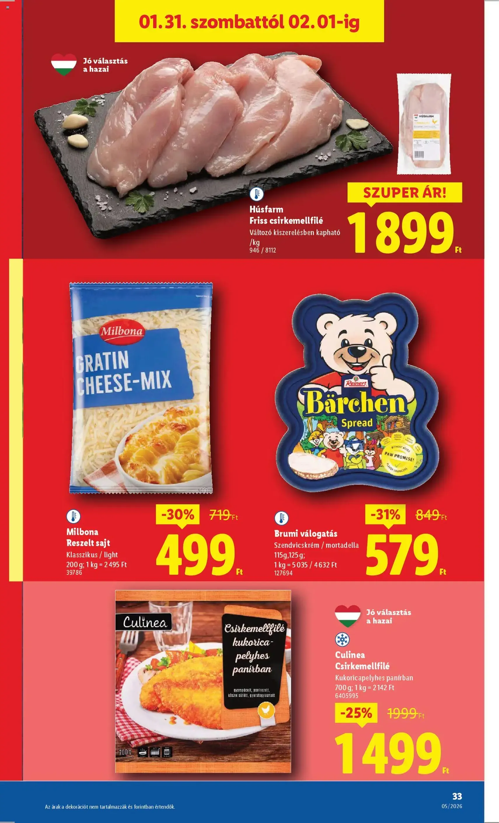 Lidl Akciós újság - 2026.01.29. érvényes szórólap 33 oldal 54 oldalból